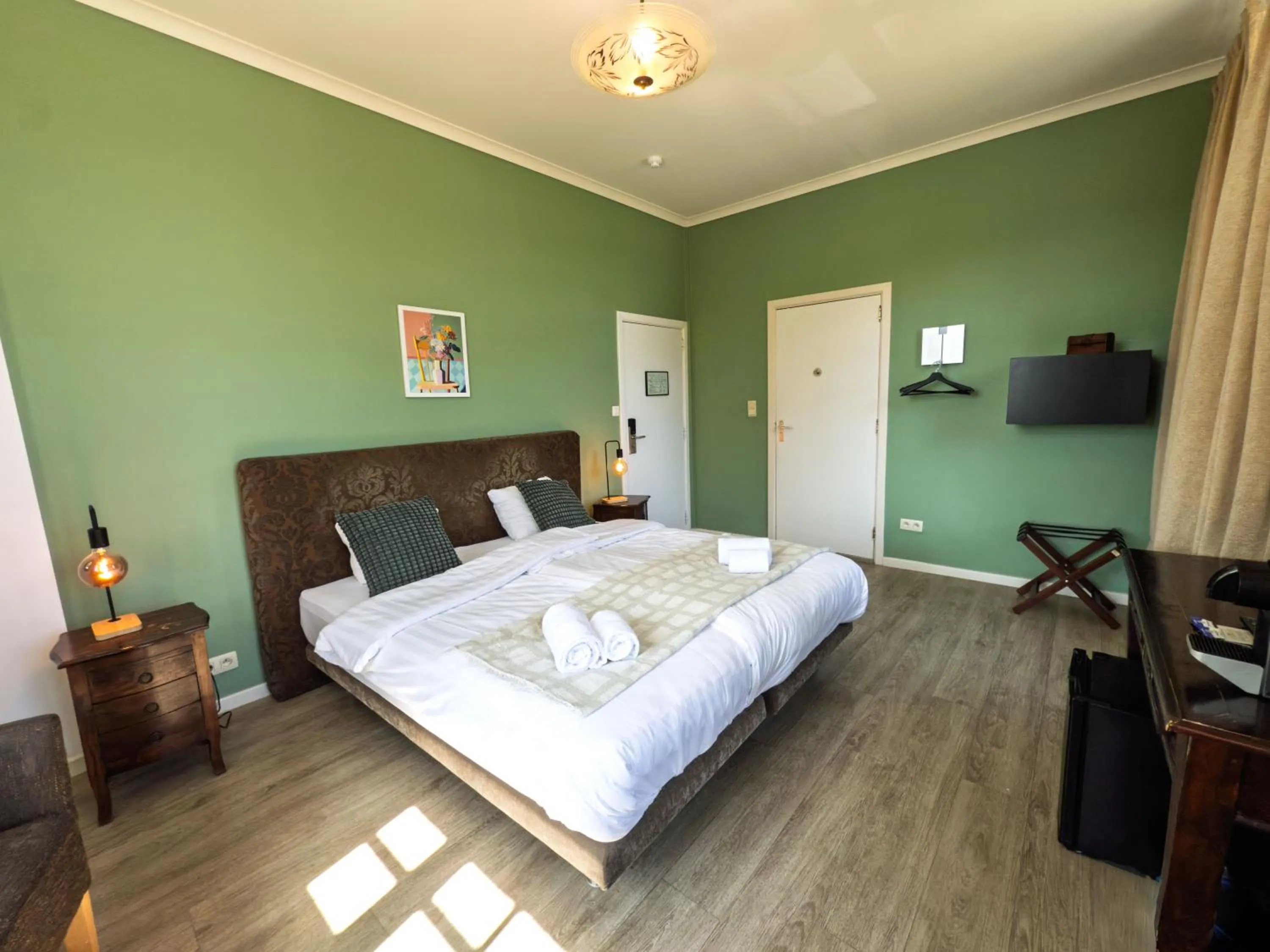 Bedroom, Bed in Kasteel Pietersheim Maastricht - Lanaken