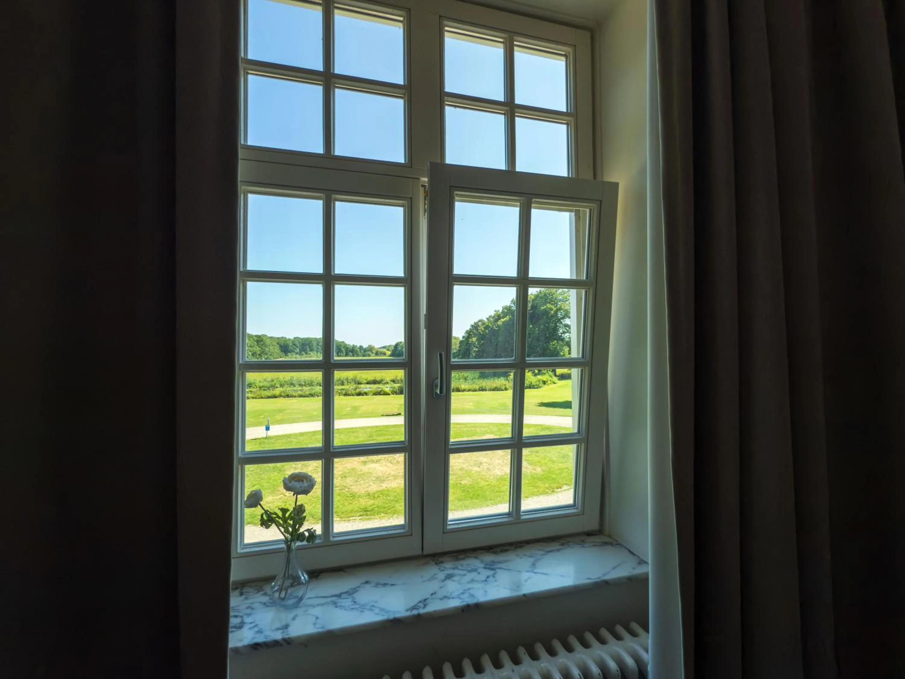 View (from property/room) in Kasteel Pietersheim Maastricht - Lanaken