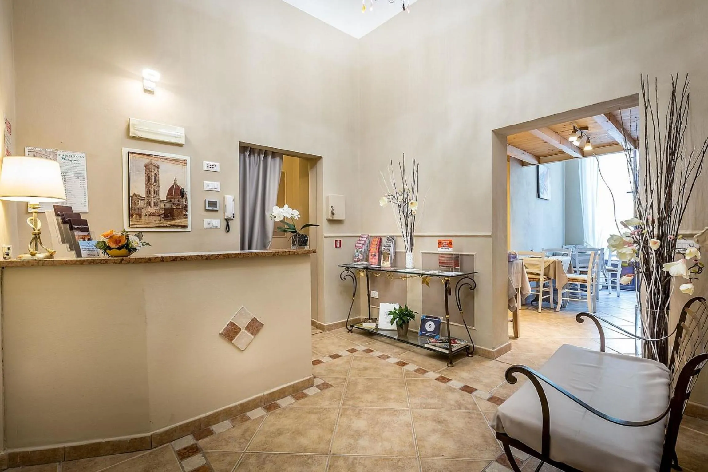 Lobby or reception in Sognando Firenze