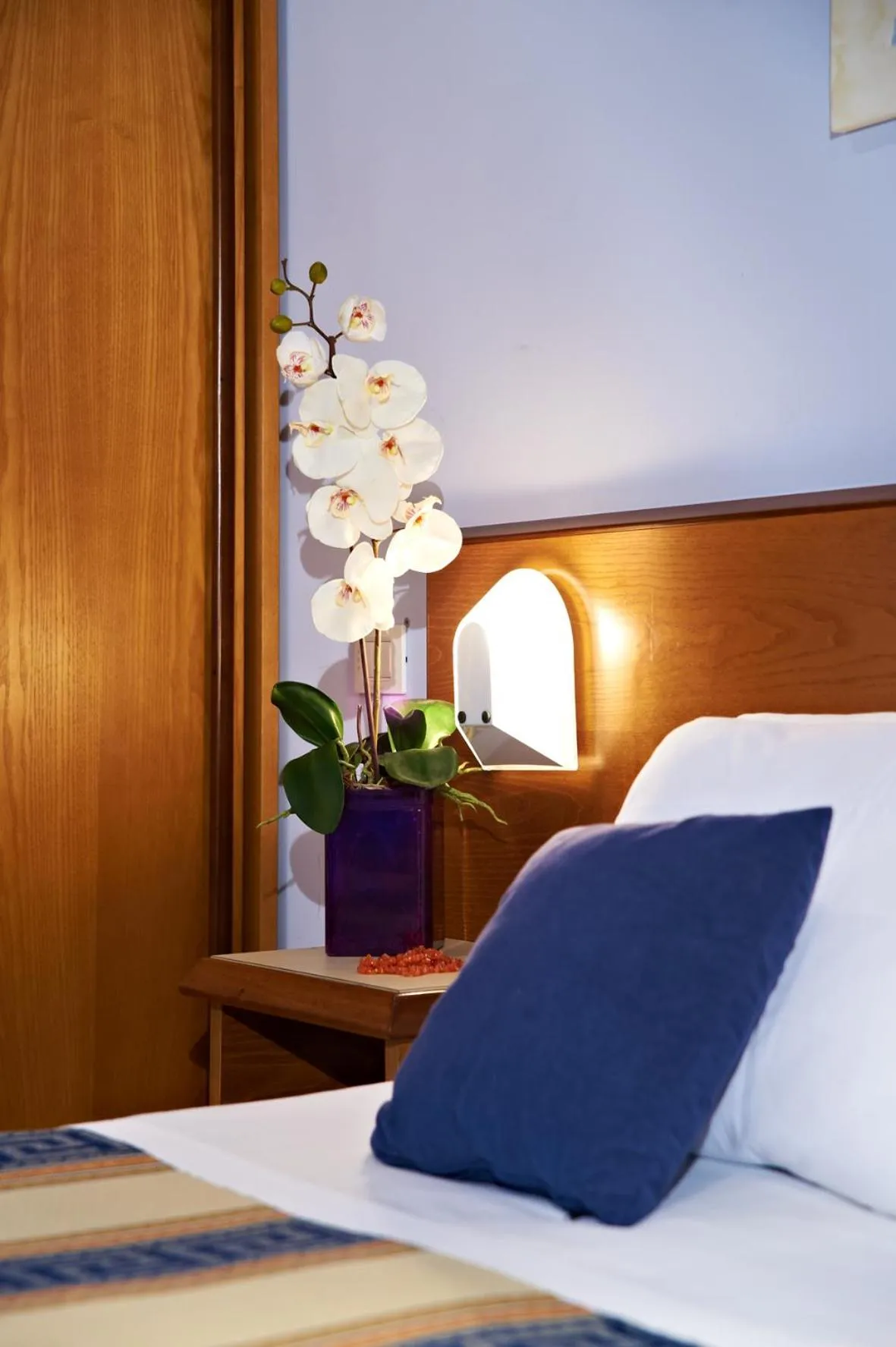 Decorative detail, Bed in Hotel Sirio