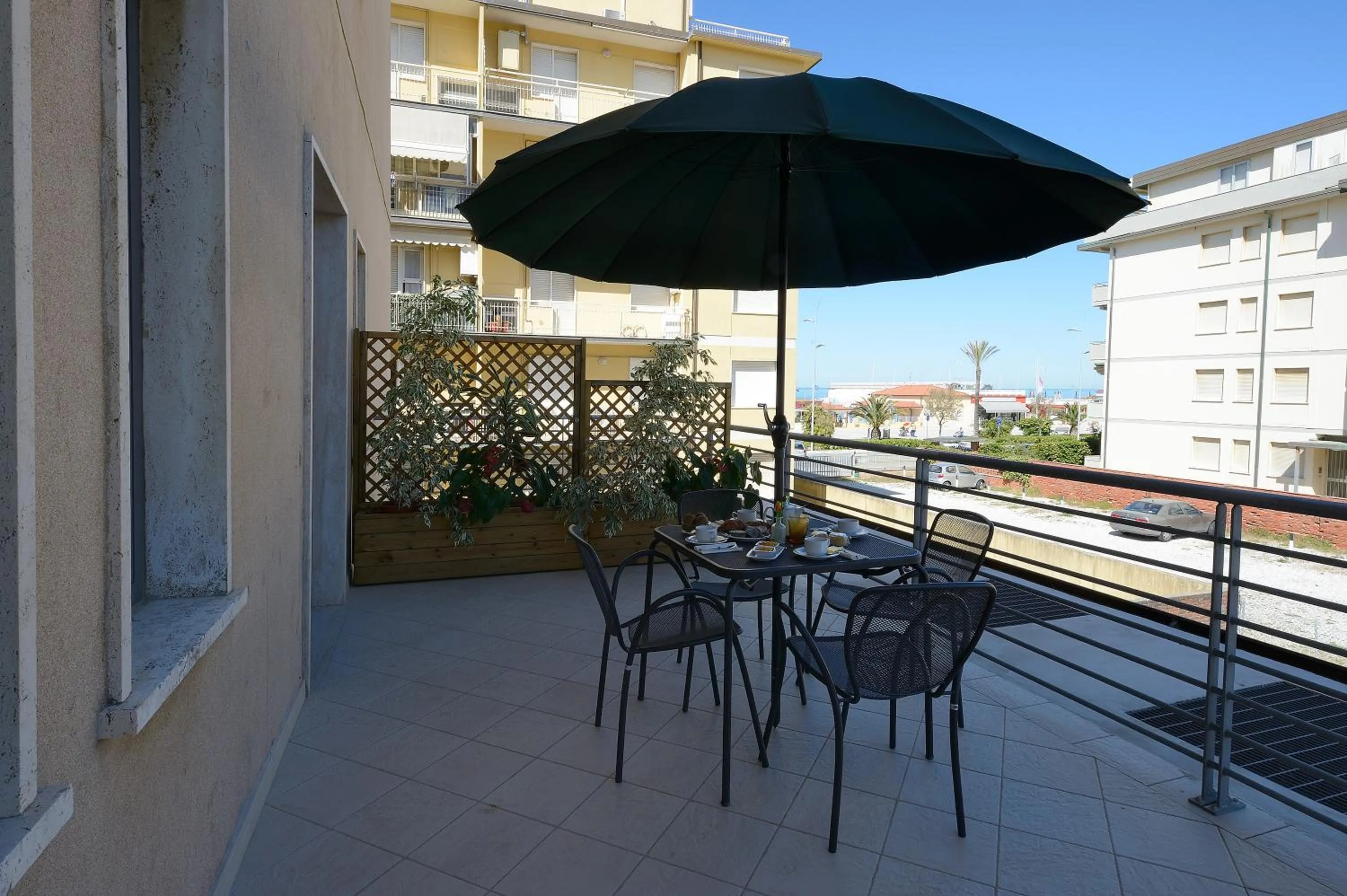 Balcony/Terrace in Hotel Sirio