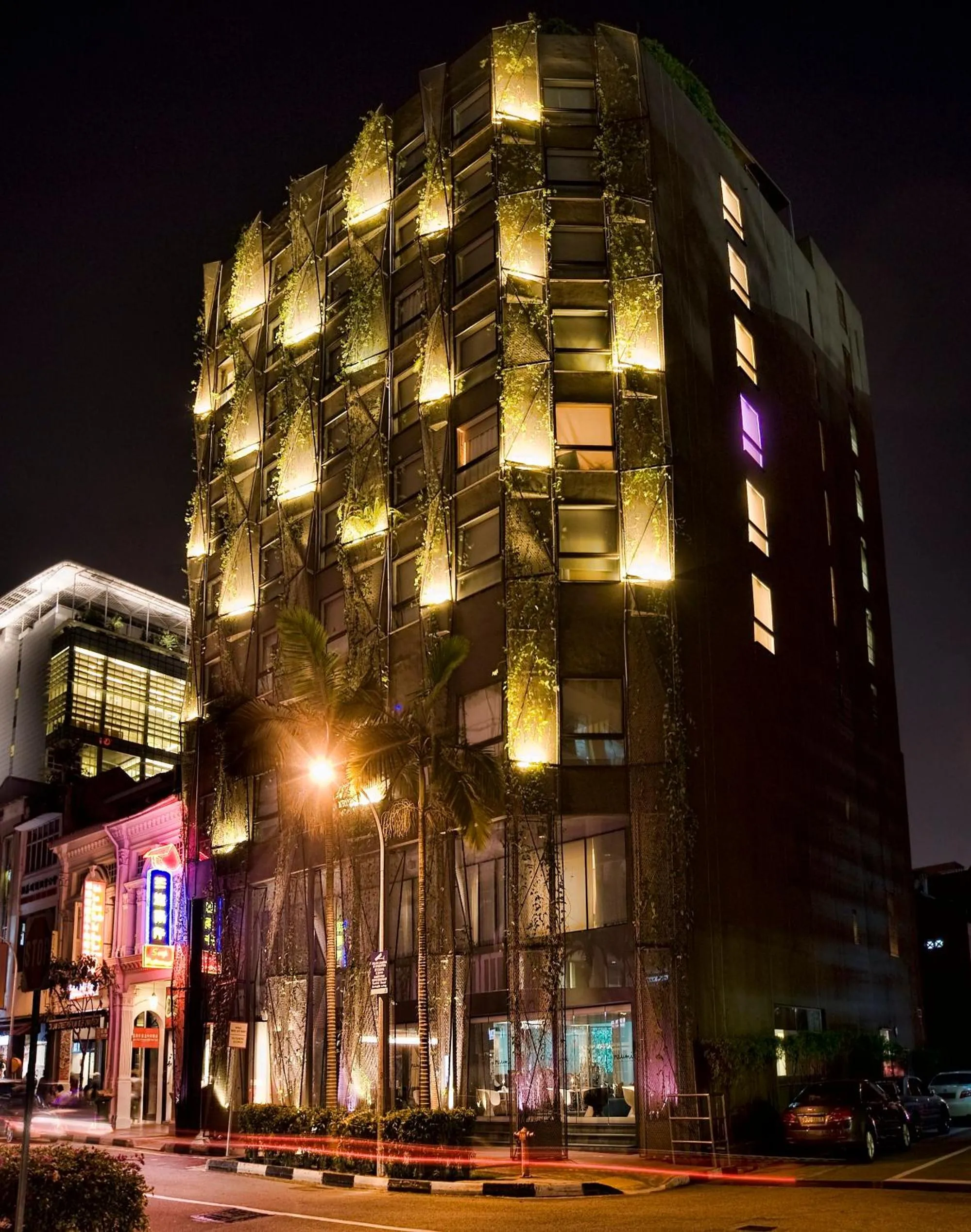 Facade/entrance in Naumi Hotel Singapore