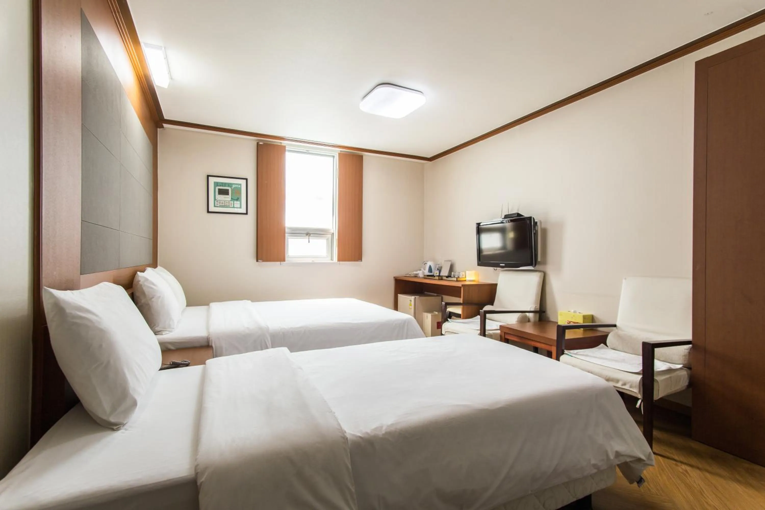 Bedroom, Bed in Incheon Airtel