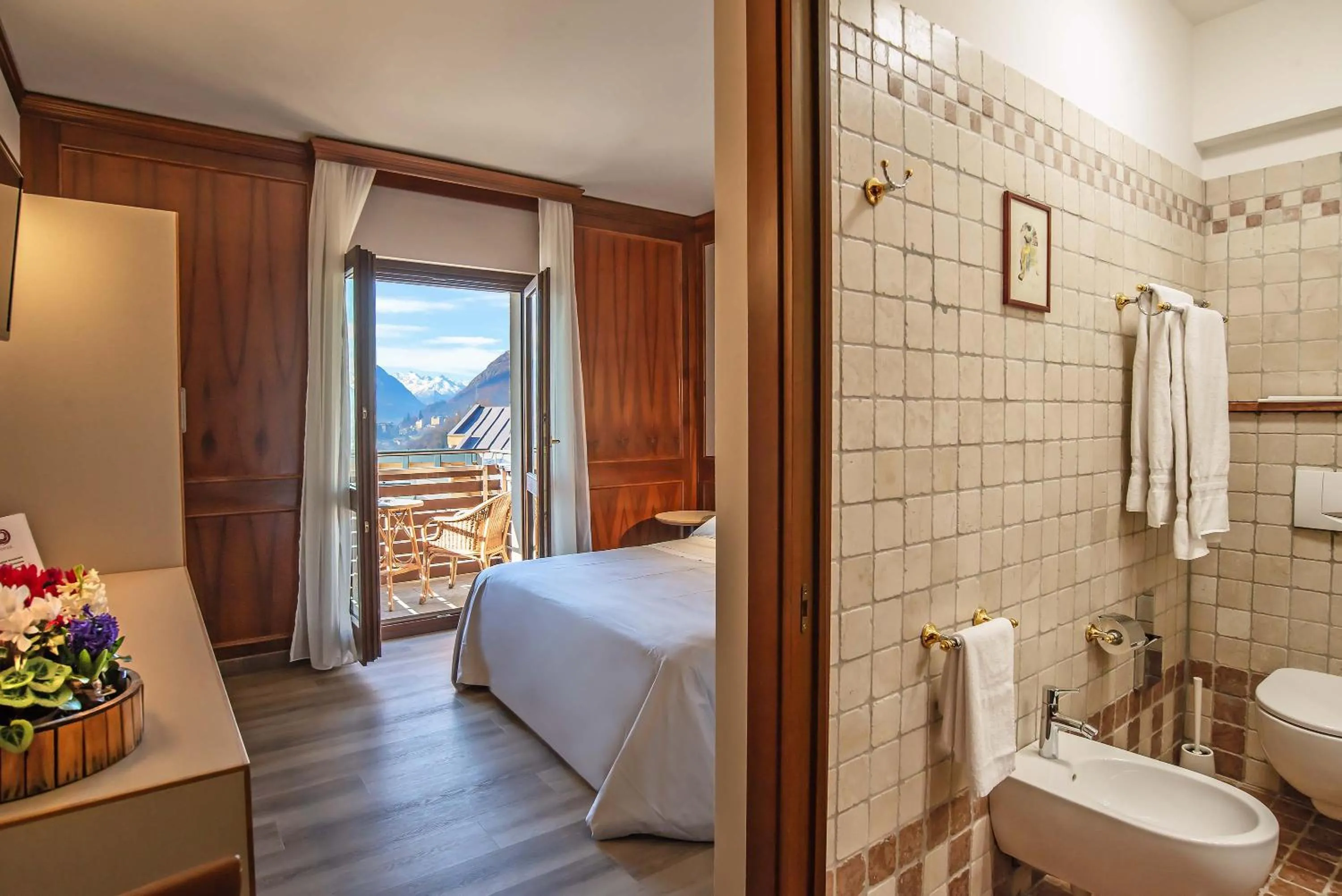 Bed in Relais Du Foyer