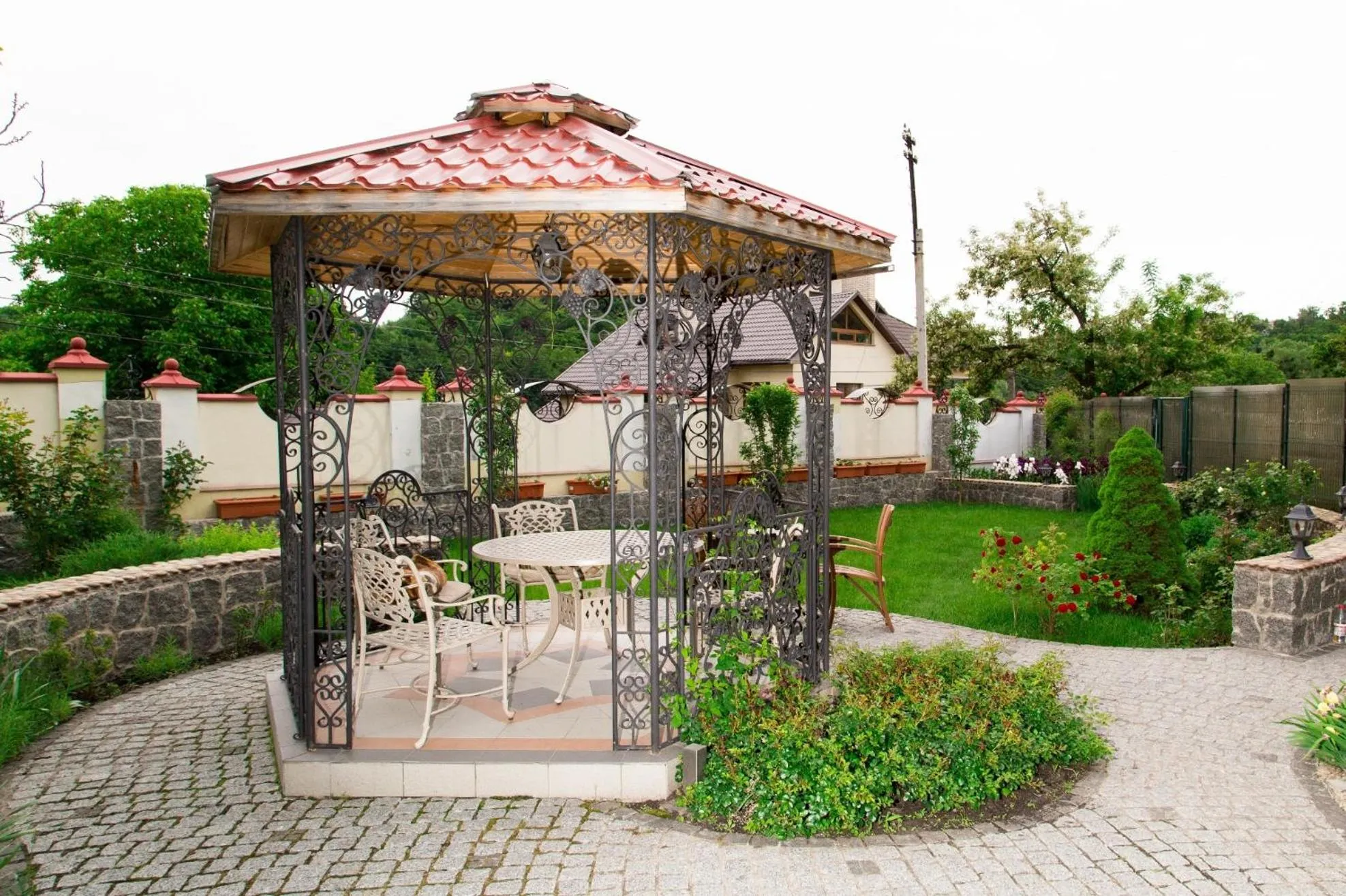 Garden view in Oselya Hotel