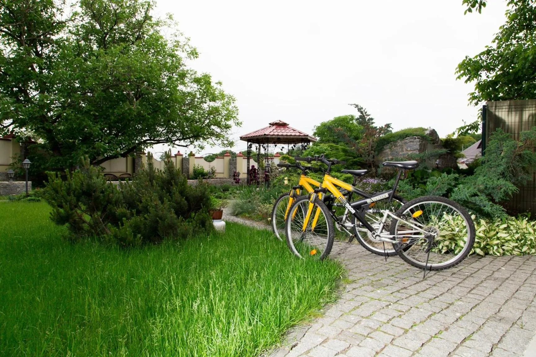 Garden view in Oselya Hotel