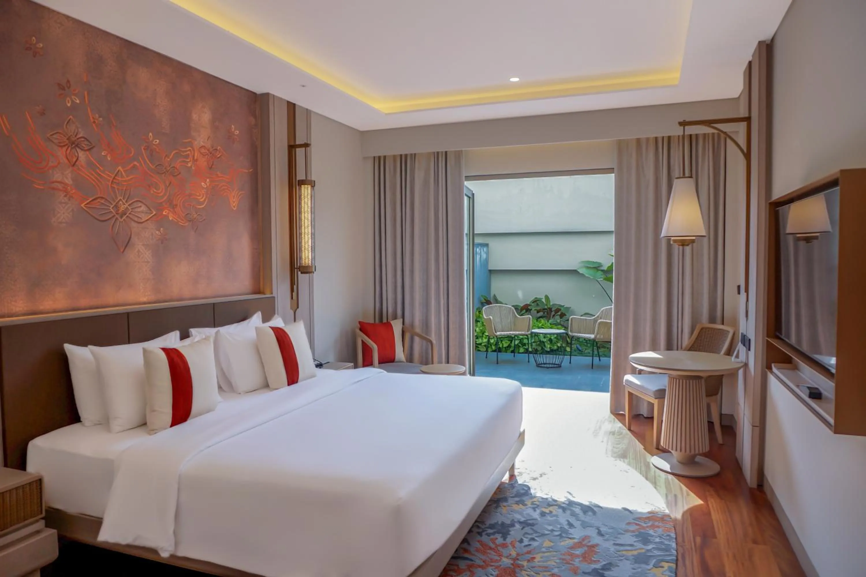 Bed in Mason Pine Hotel Bandung