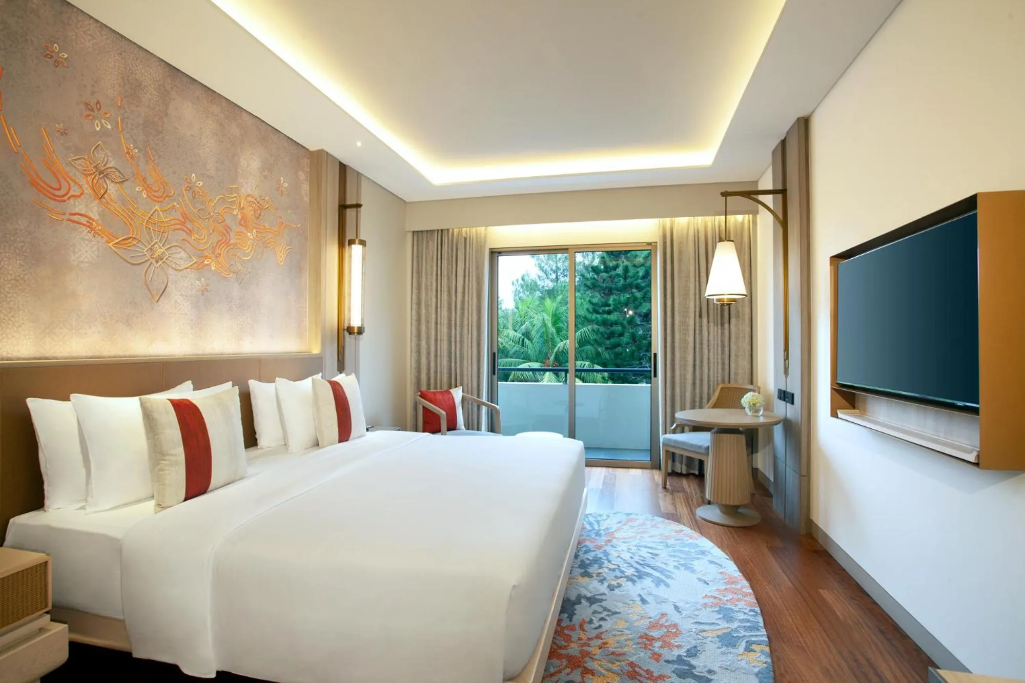 Bed in Mason Pine Hotel Bandung