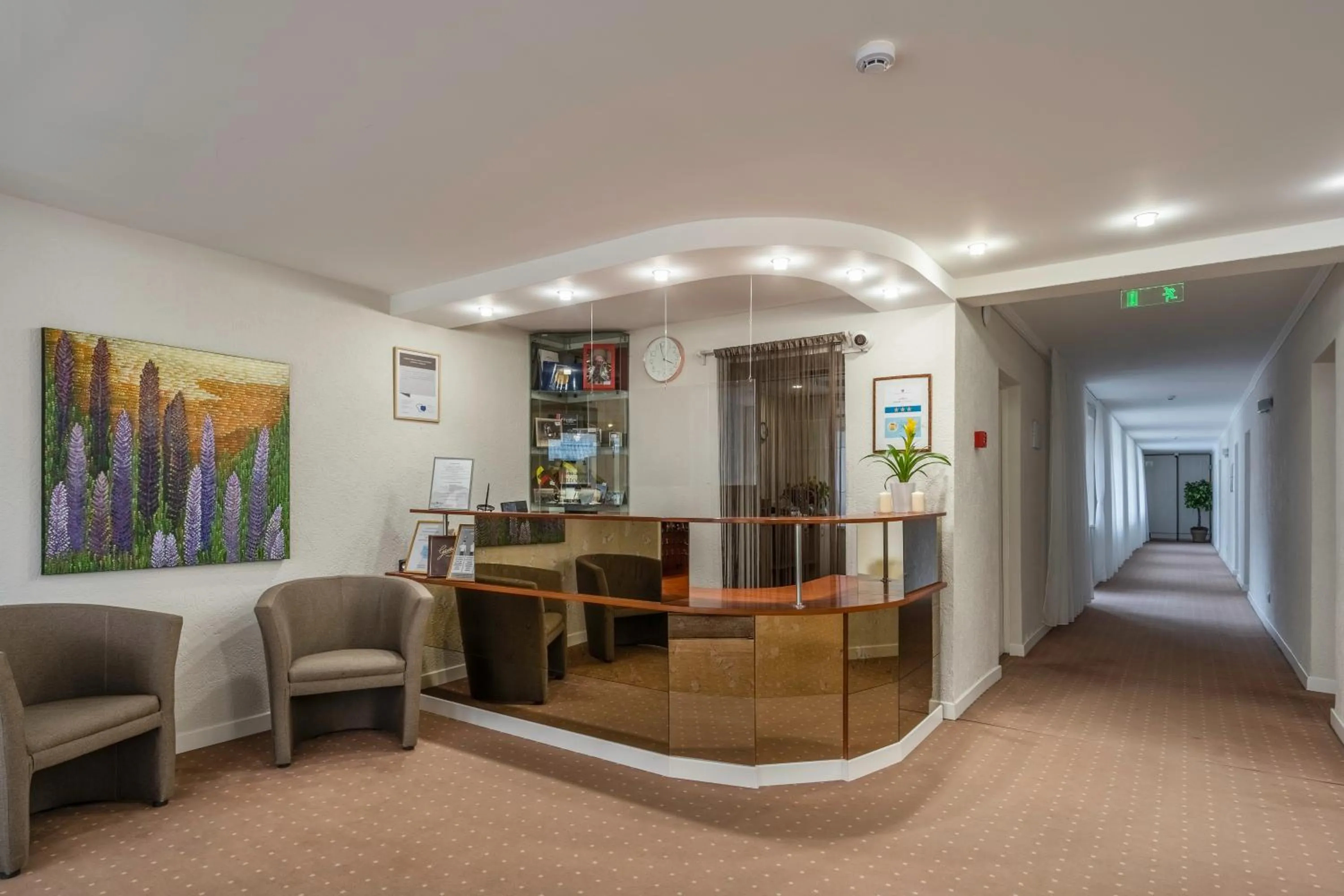 Lobby or reception in Šiaurės Vartai