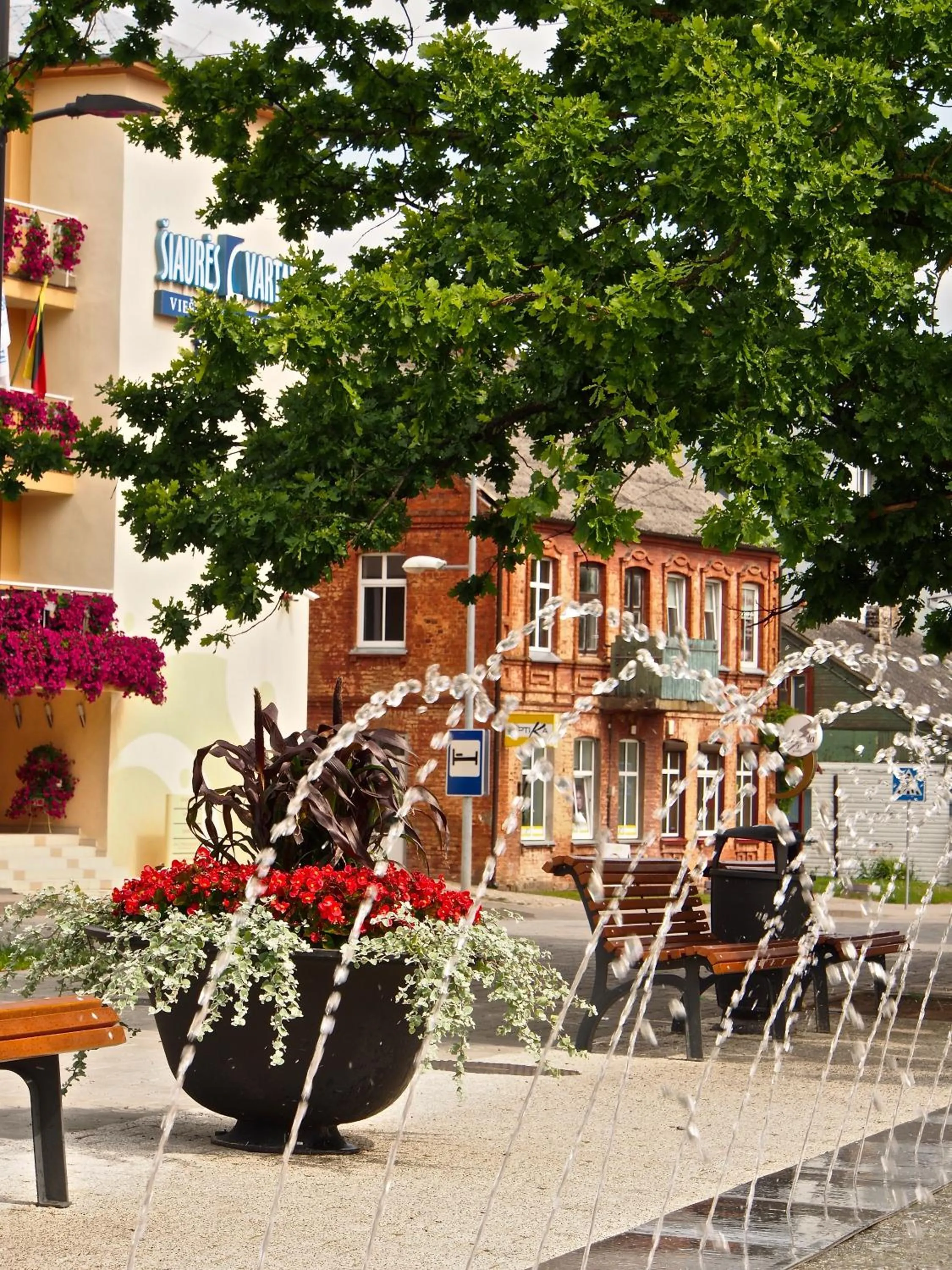 Facade/entrance in Šiaurės Vartai
