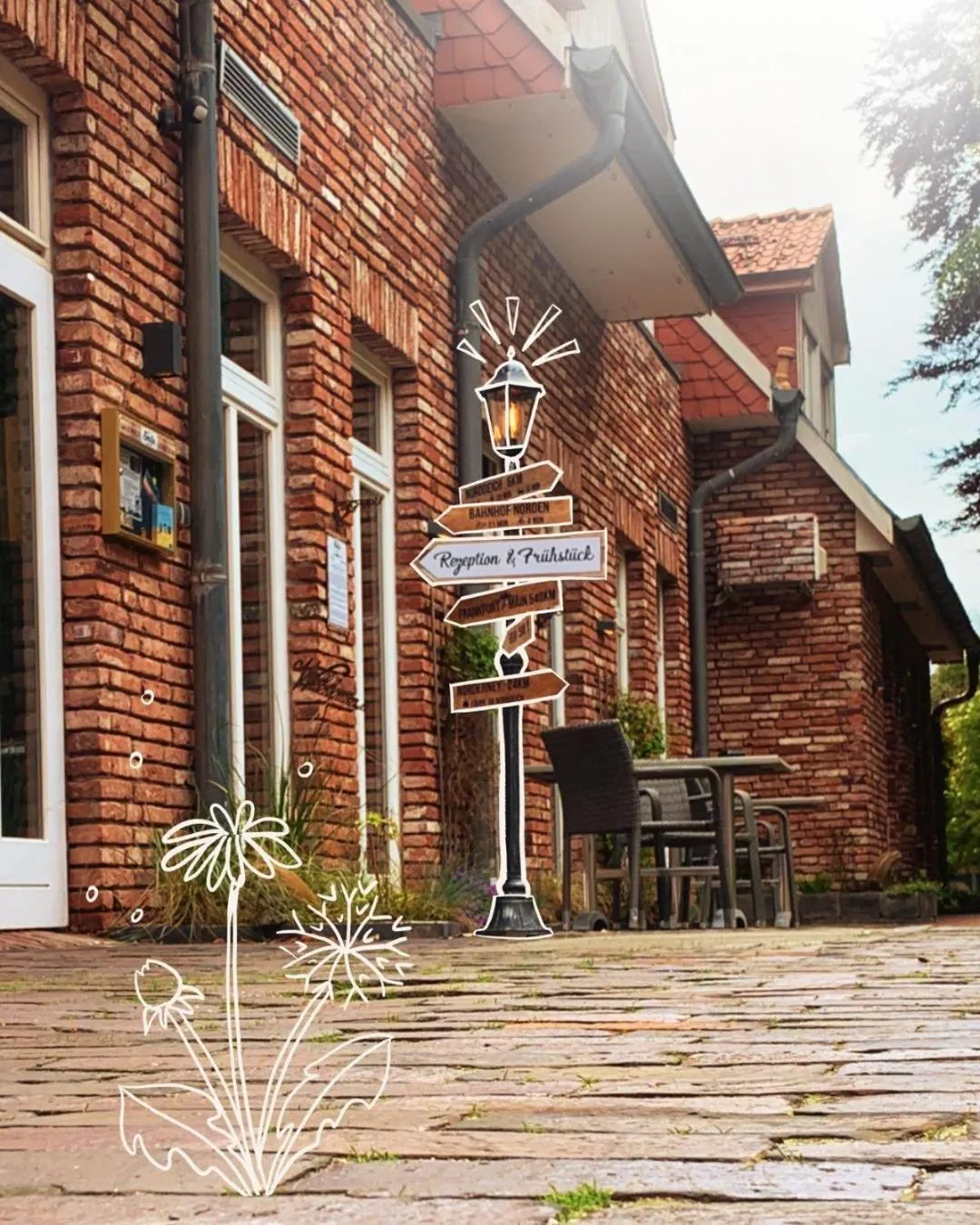 Property building in Stadthotel-Garni Smutje