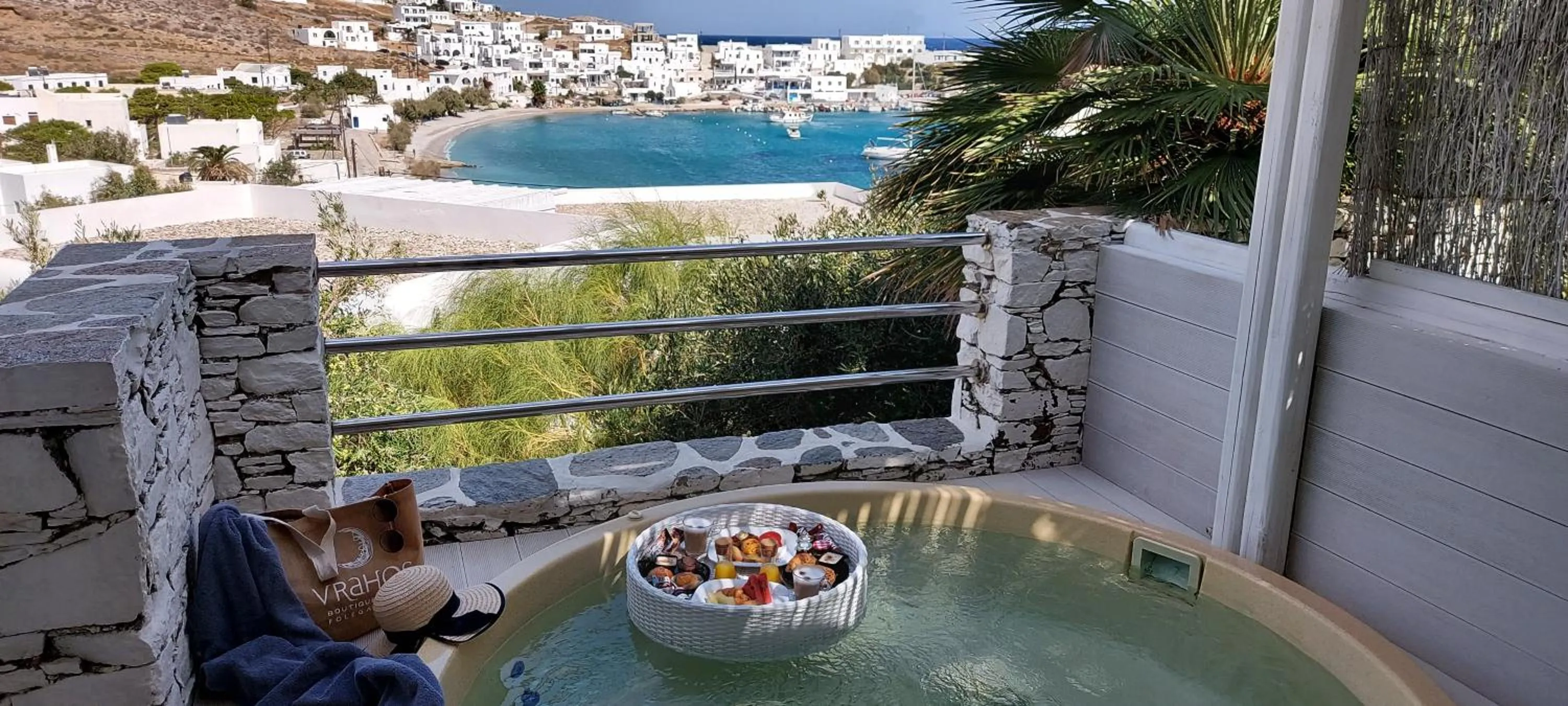 Breakfast in Vrahos Boutique Hotel