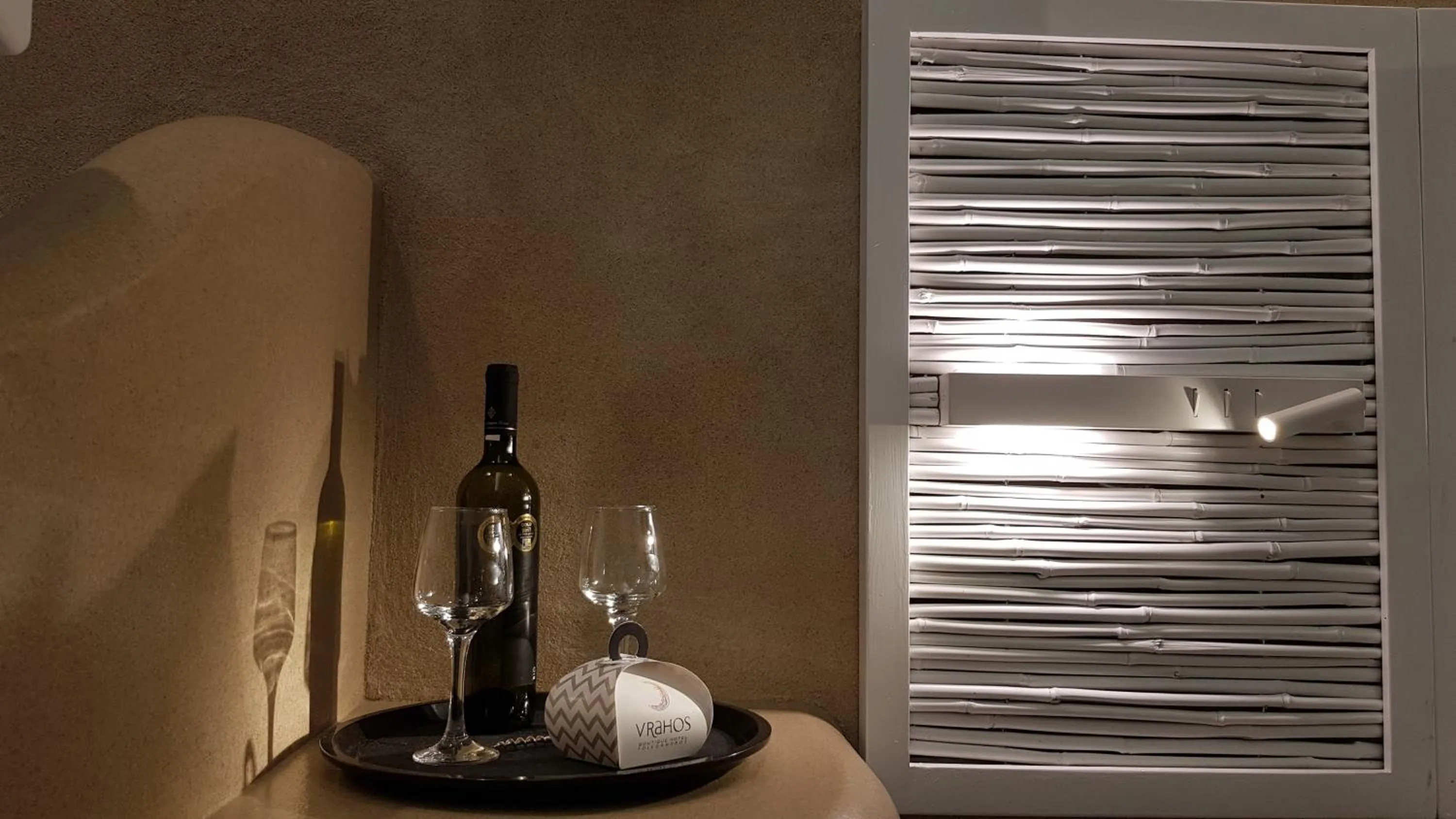 Alcoholic drinks in Vrahos Boutique Hotel