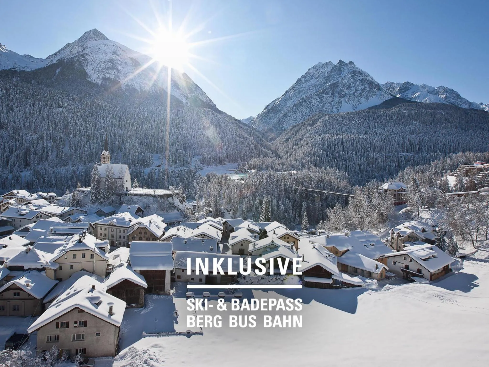 Natural landscape in Badehotel Belvair