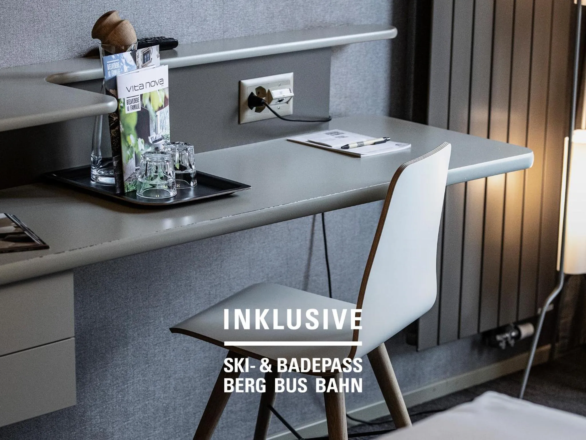 Seating area in Badehotel Belvair