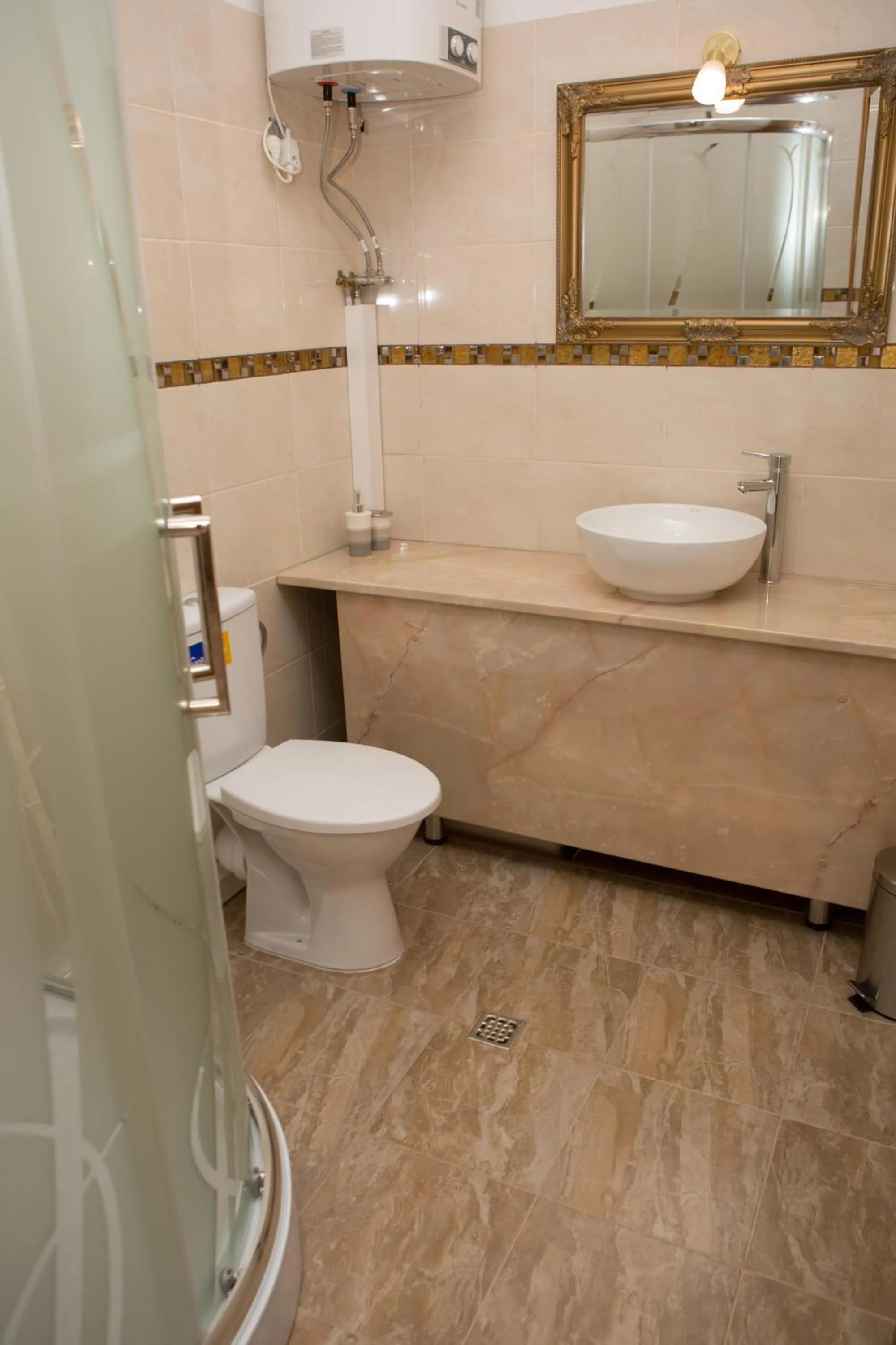 Decorative detail in Nika Apart hotel