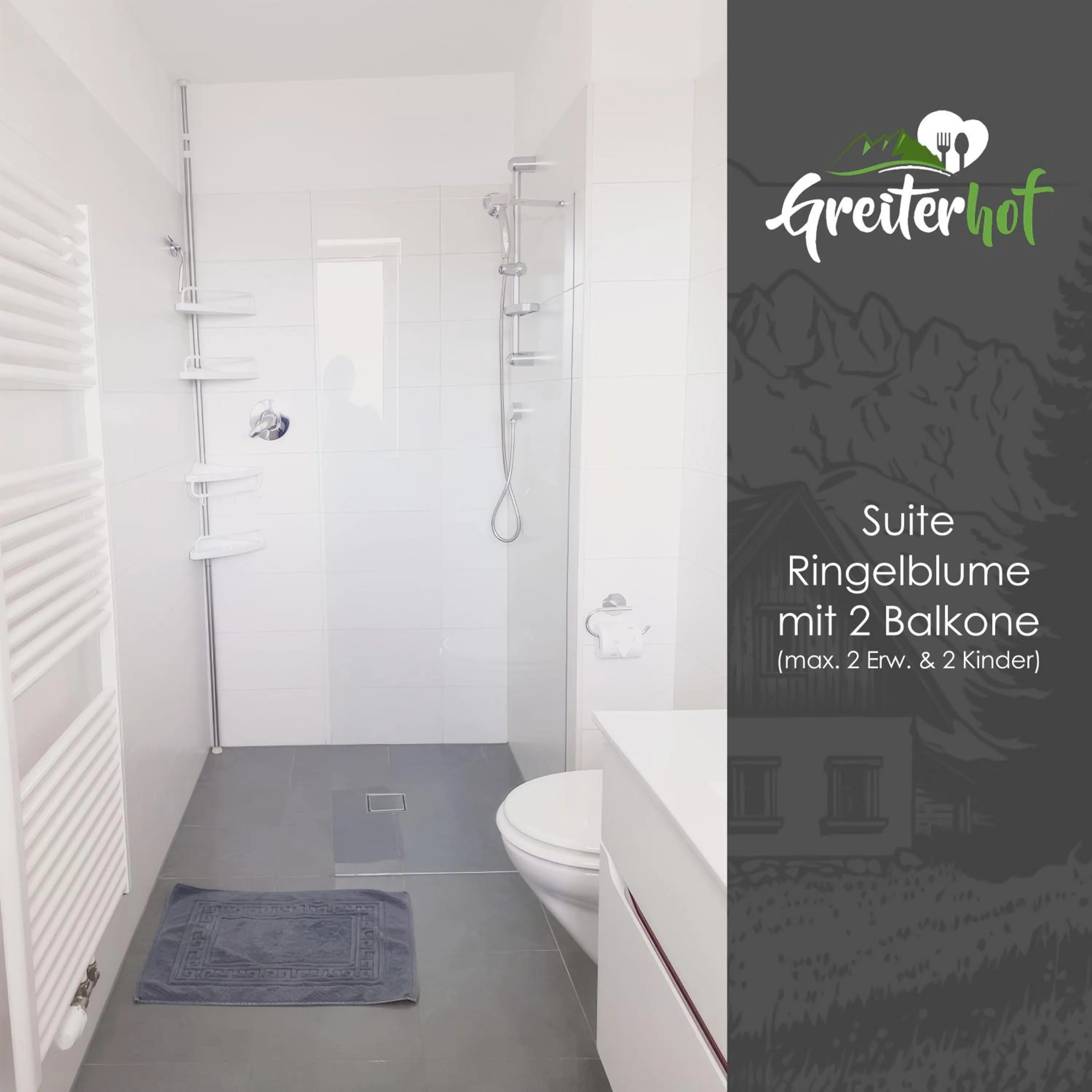 Bathroom in Greiterhof Partschins