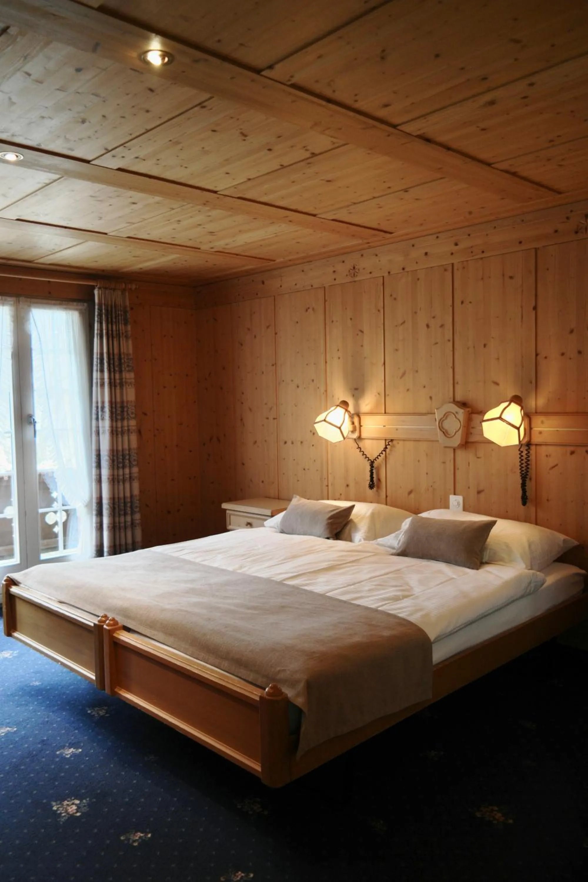 Bed in Hotel Sonnenberg