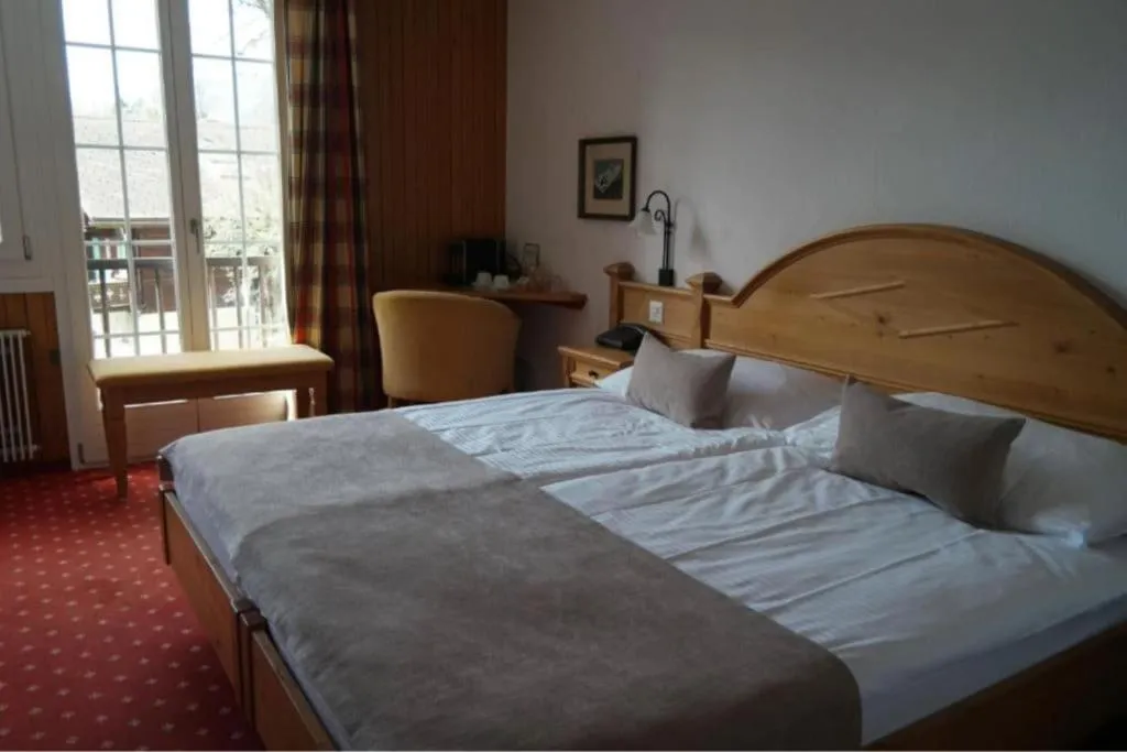 Bed in Hotel Sonnenberg