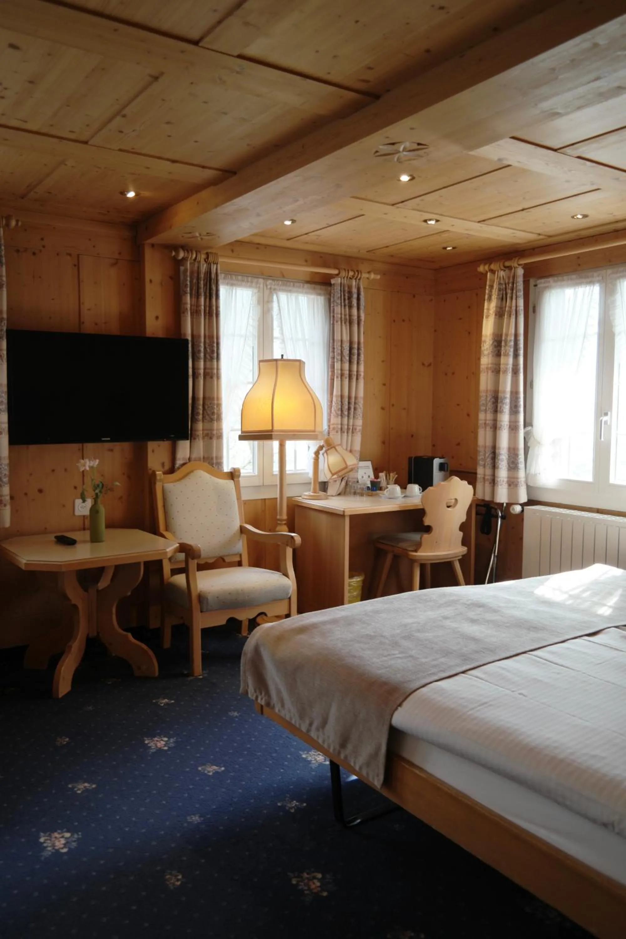 Bed in Hotel Sonnenberg