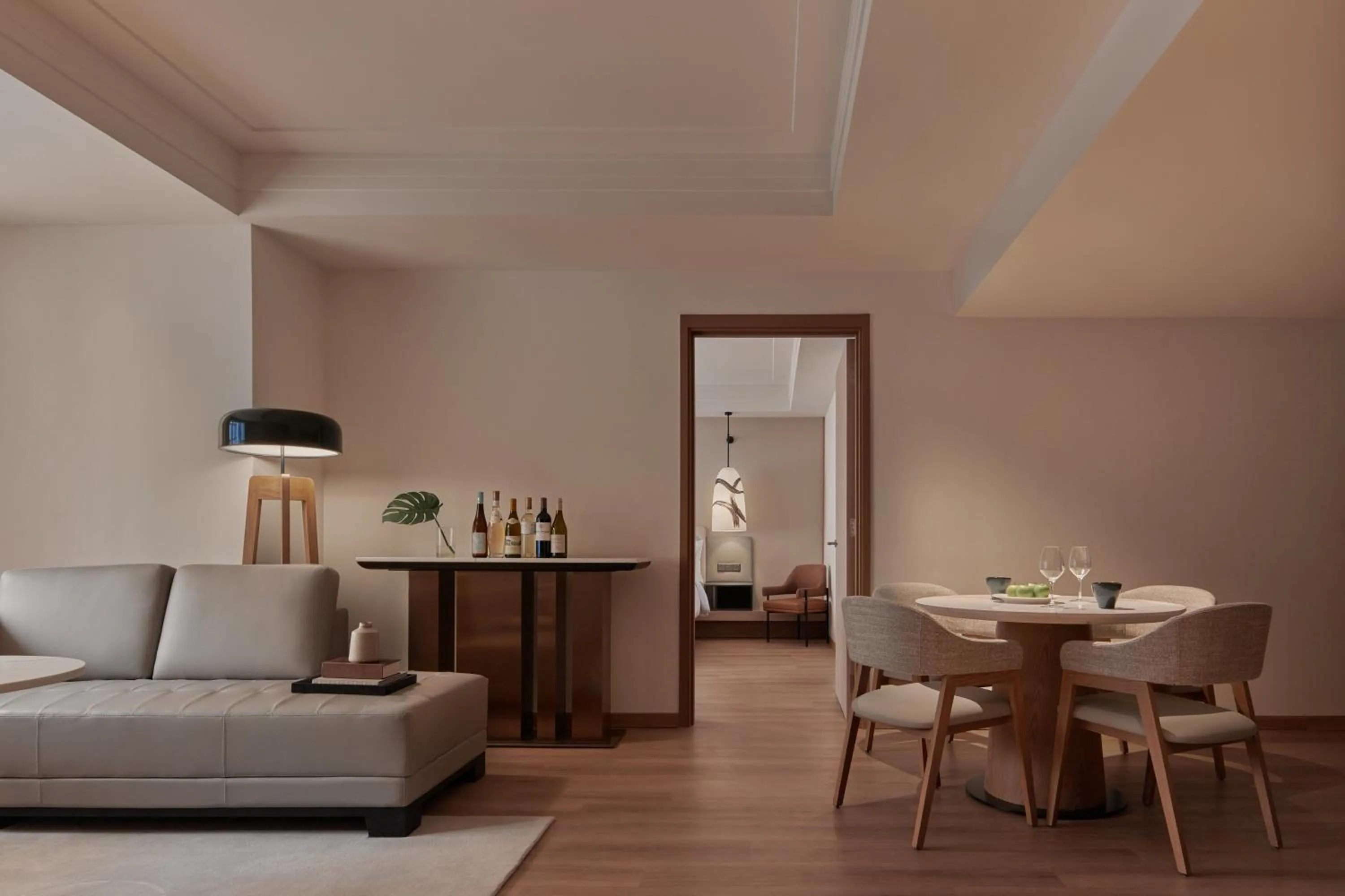 Living room in Amara Singapore