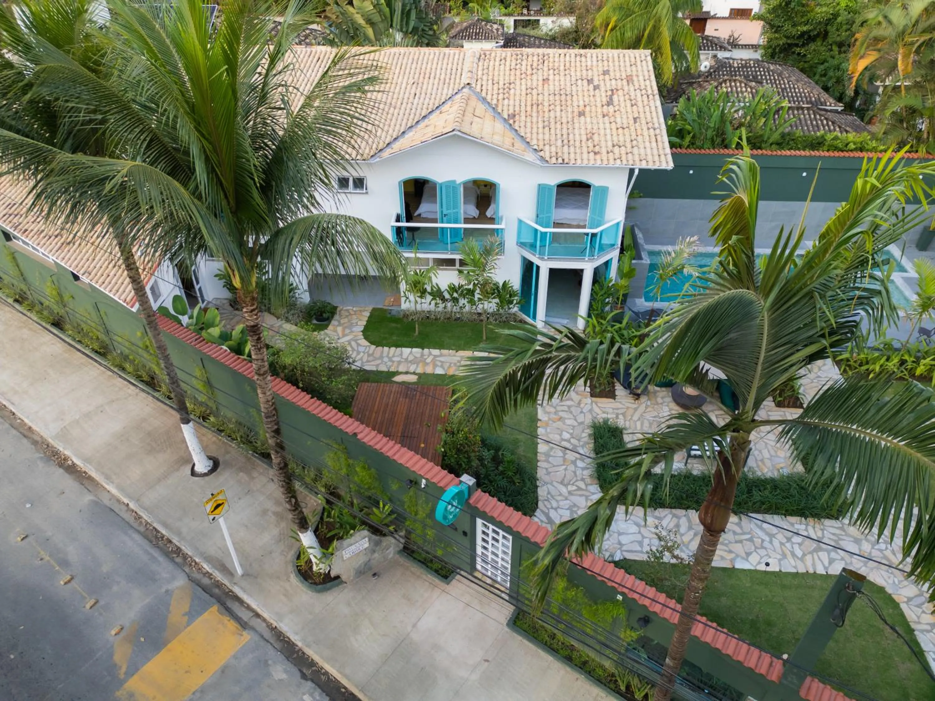 Bird's eye view in Pousada Cabore