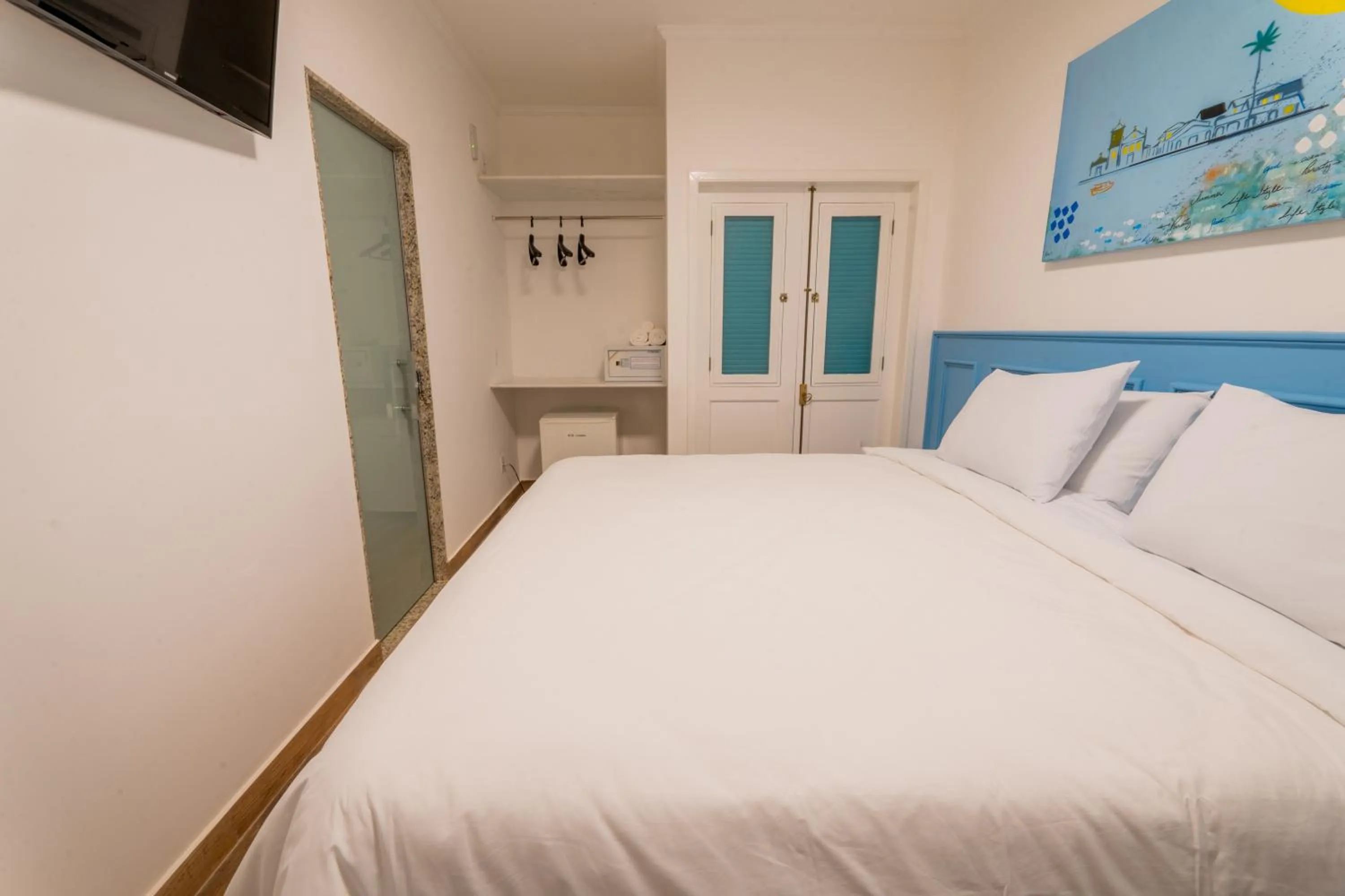 Bed in Pousada Cabore