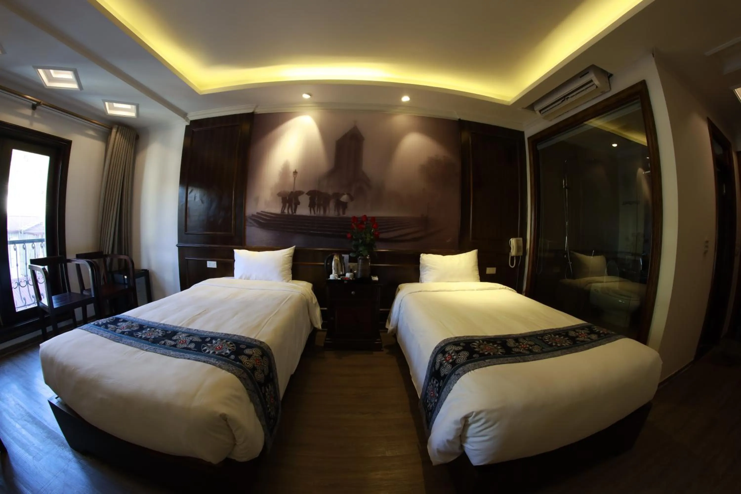 Bedroom, Bed in Delta Sapa Hotel - Old Quarter Center