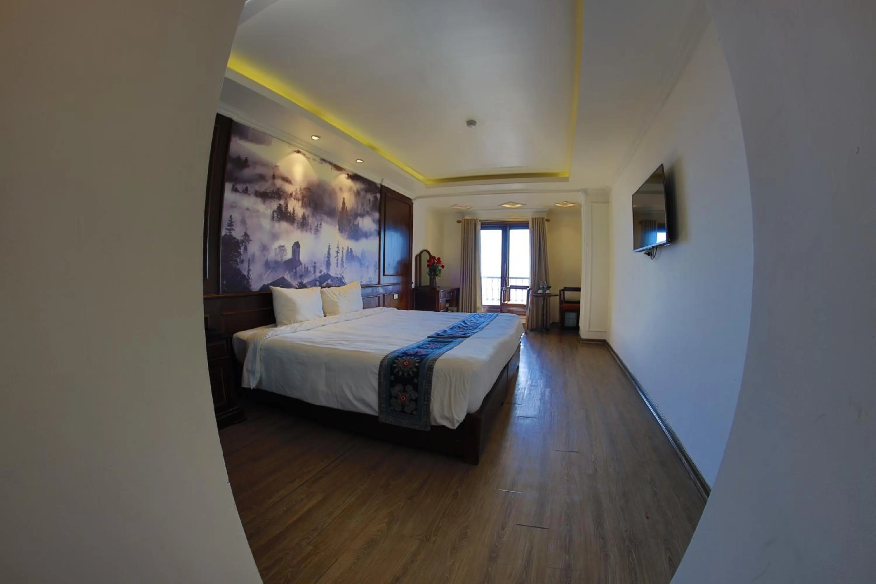 Bedroom, Bed in Delta Sapa Hotel - Old Quarter Center