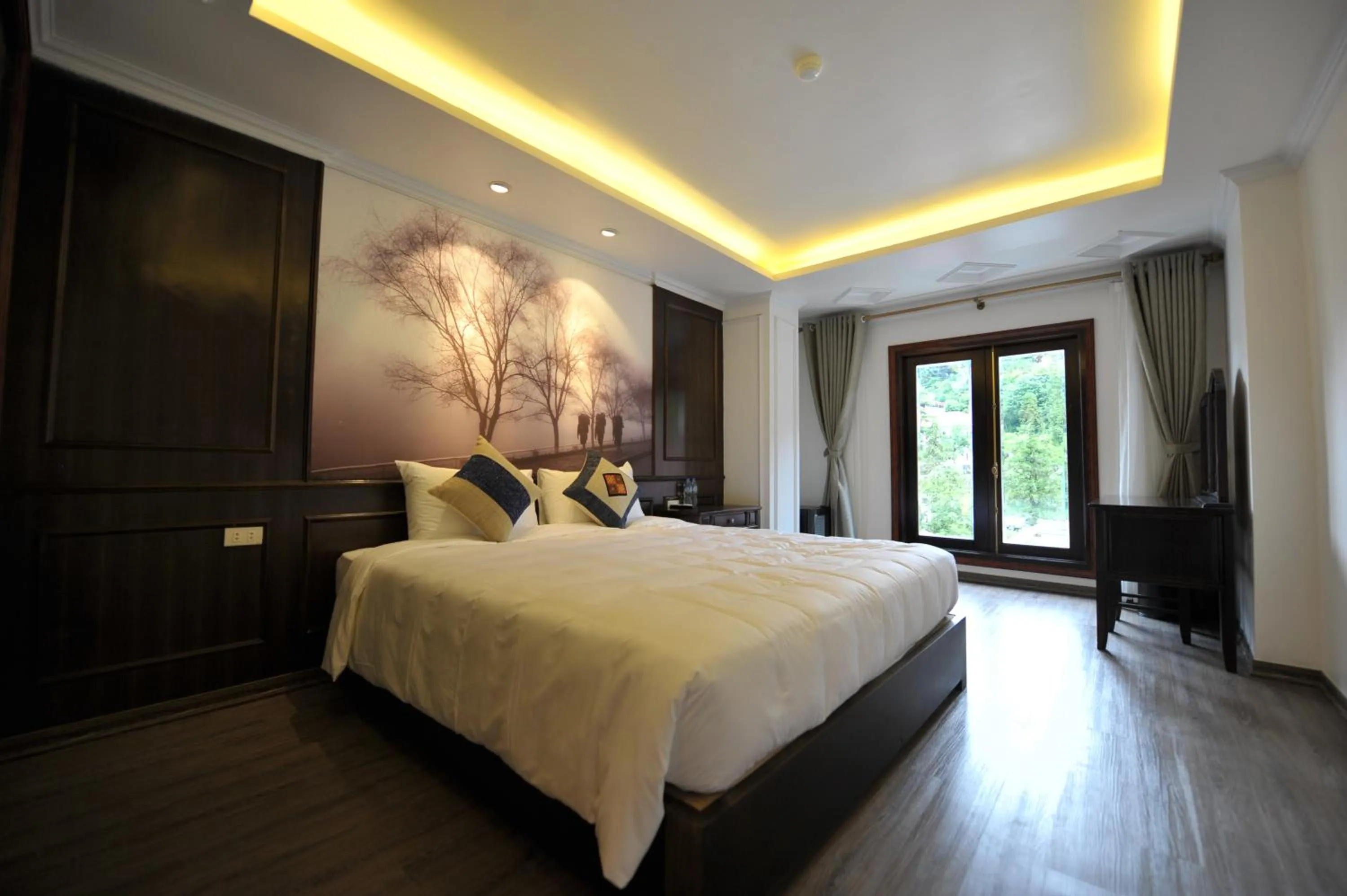 City view, Bed in Delta Sapa Hotel - Old Quarter Center