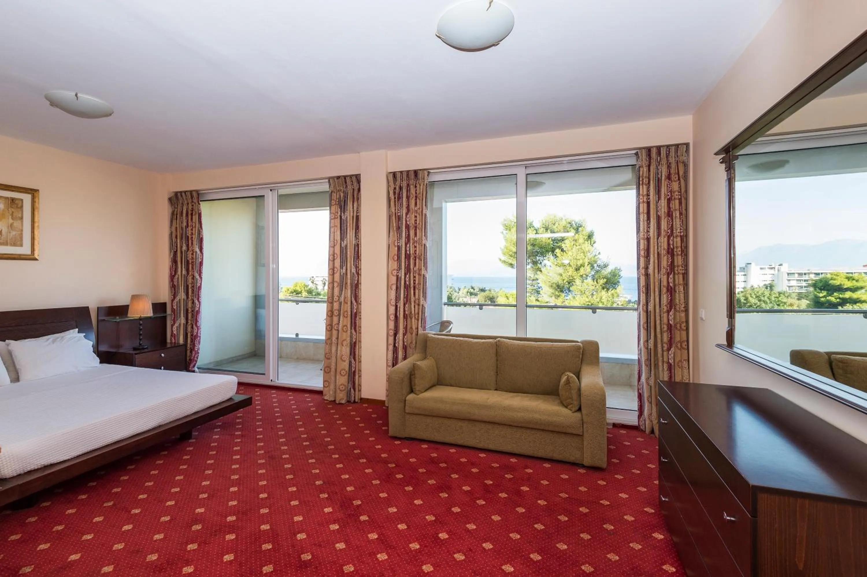 Bed in Dolphin Resort & Conference