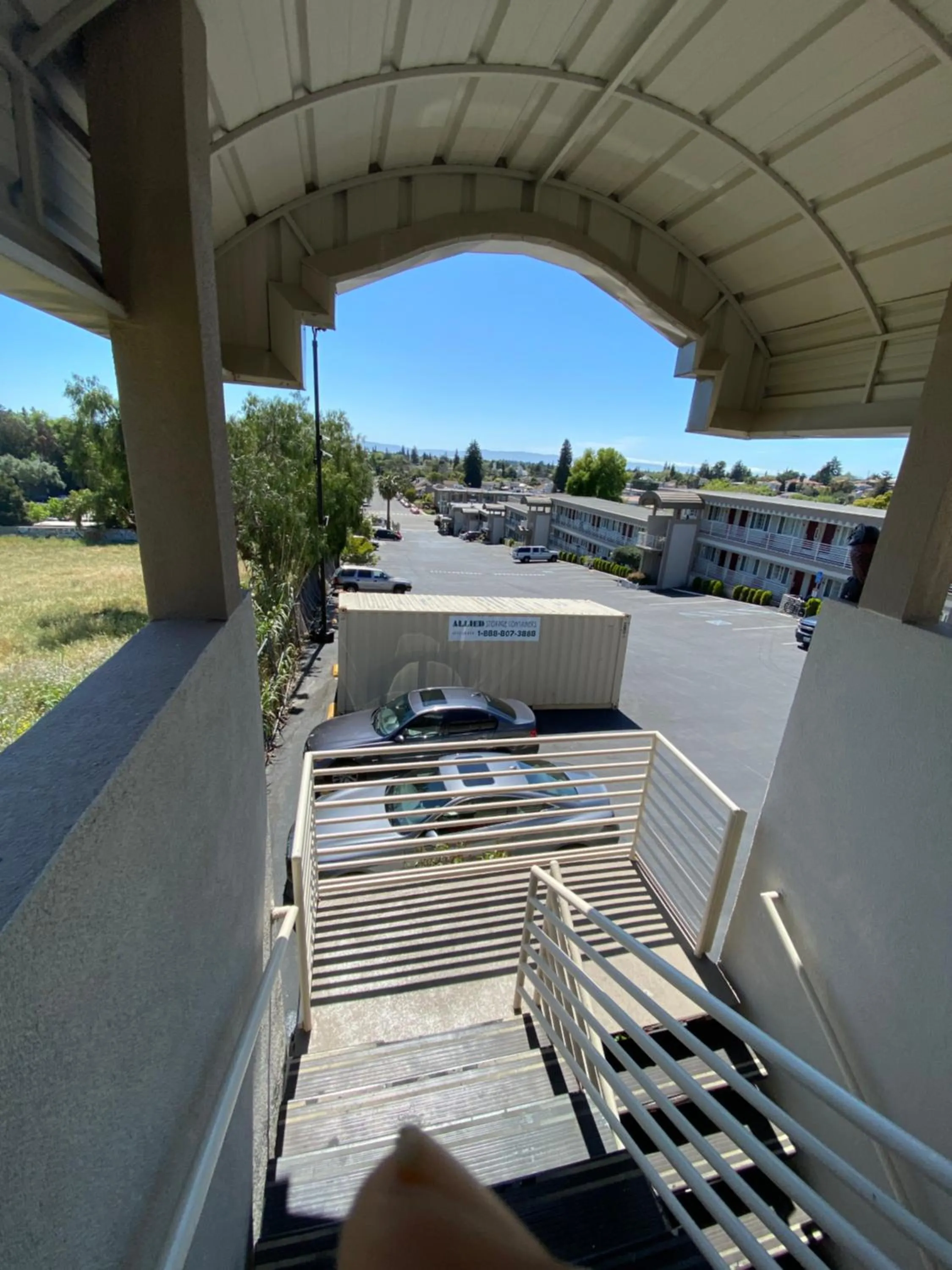 Balcony/Terrace in Budget Inn of Hayward