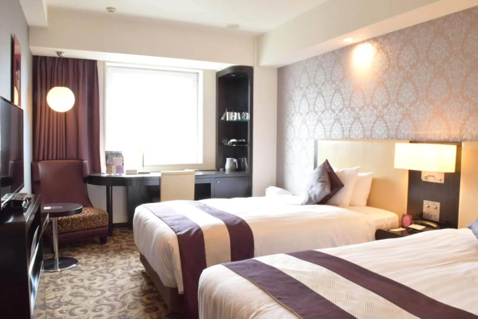 Bed in Mercure Sapporo