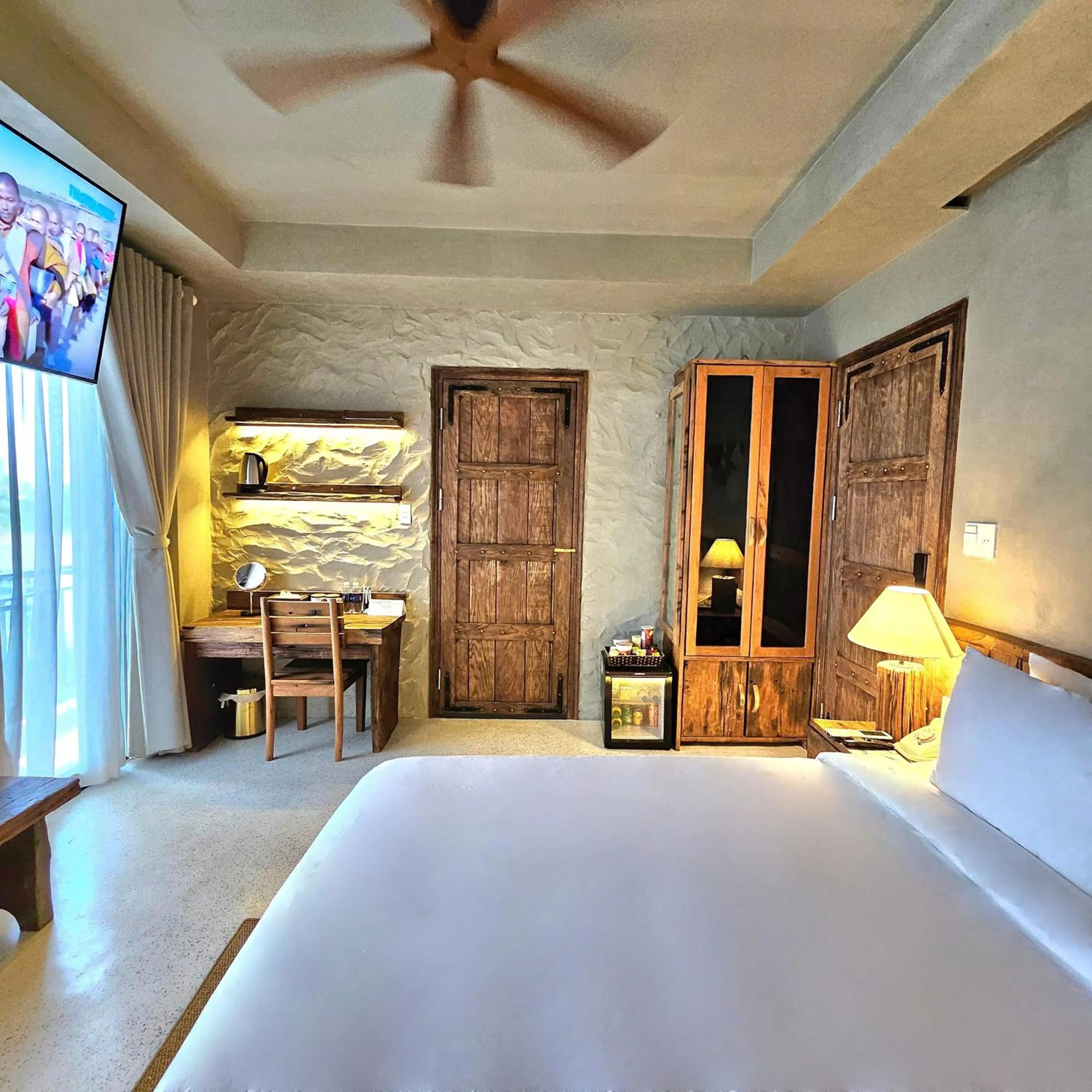 Bed in Victory Hotel