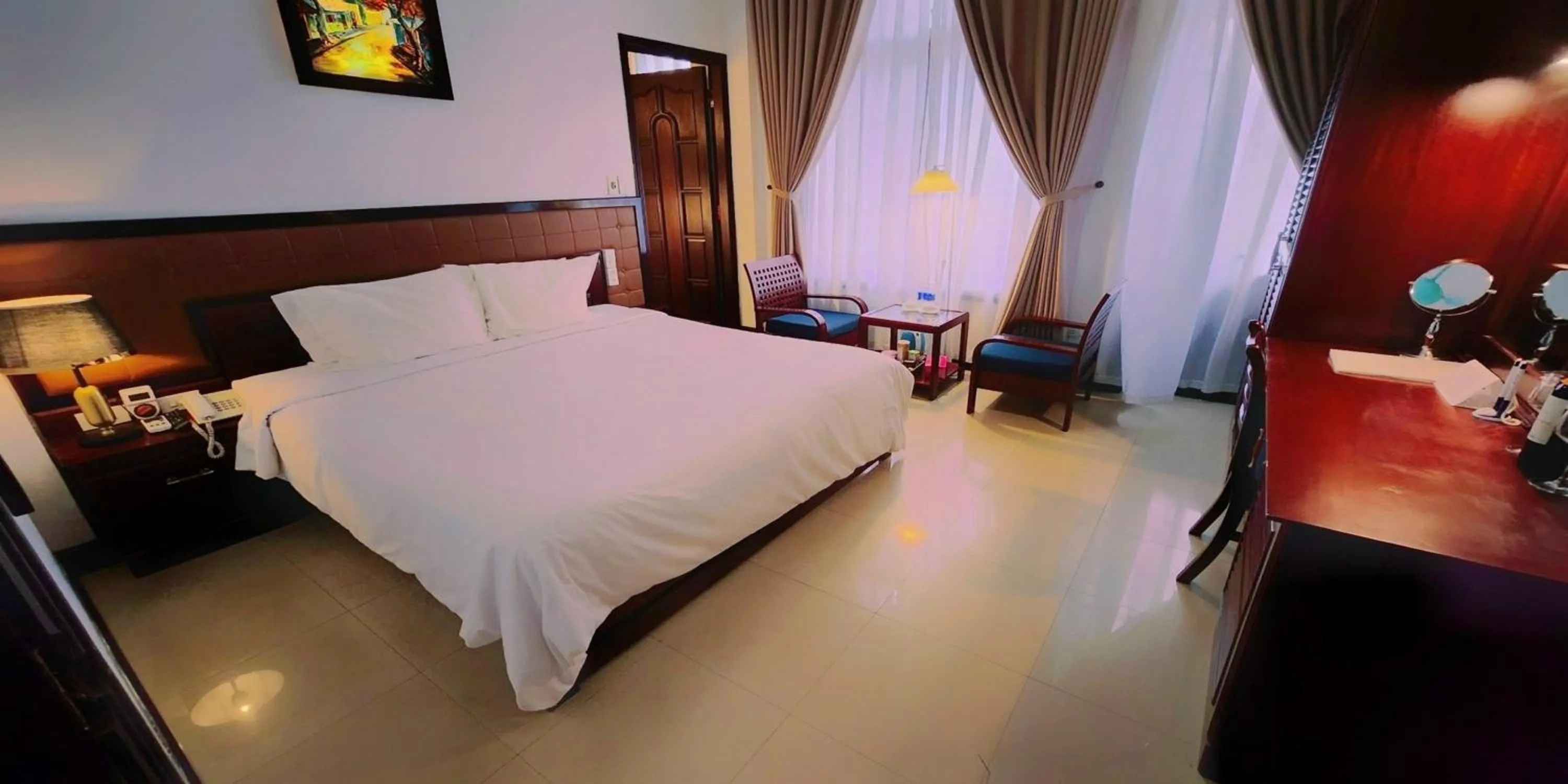 Bed in Victory Hotel