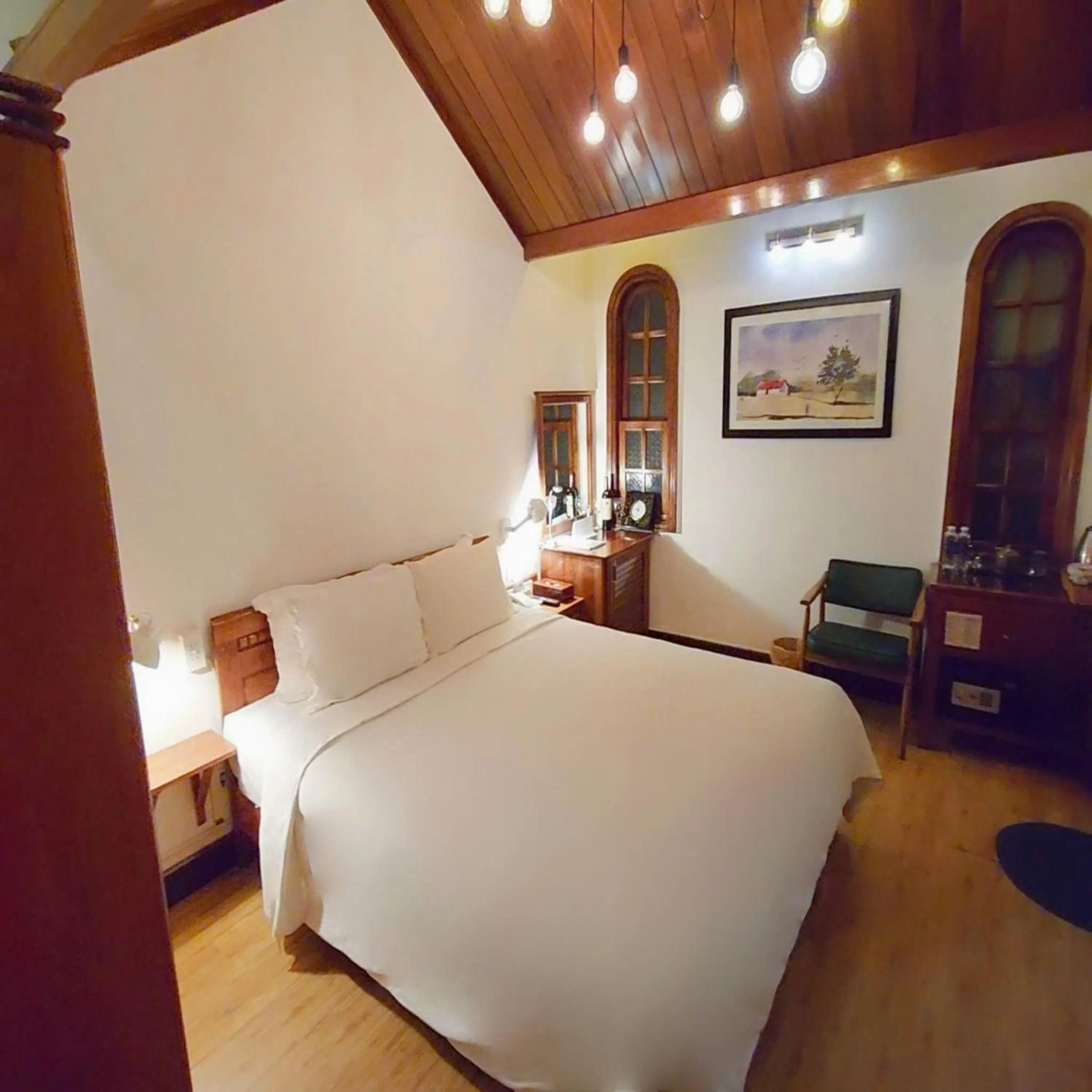 Bed in Victory Hotel