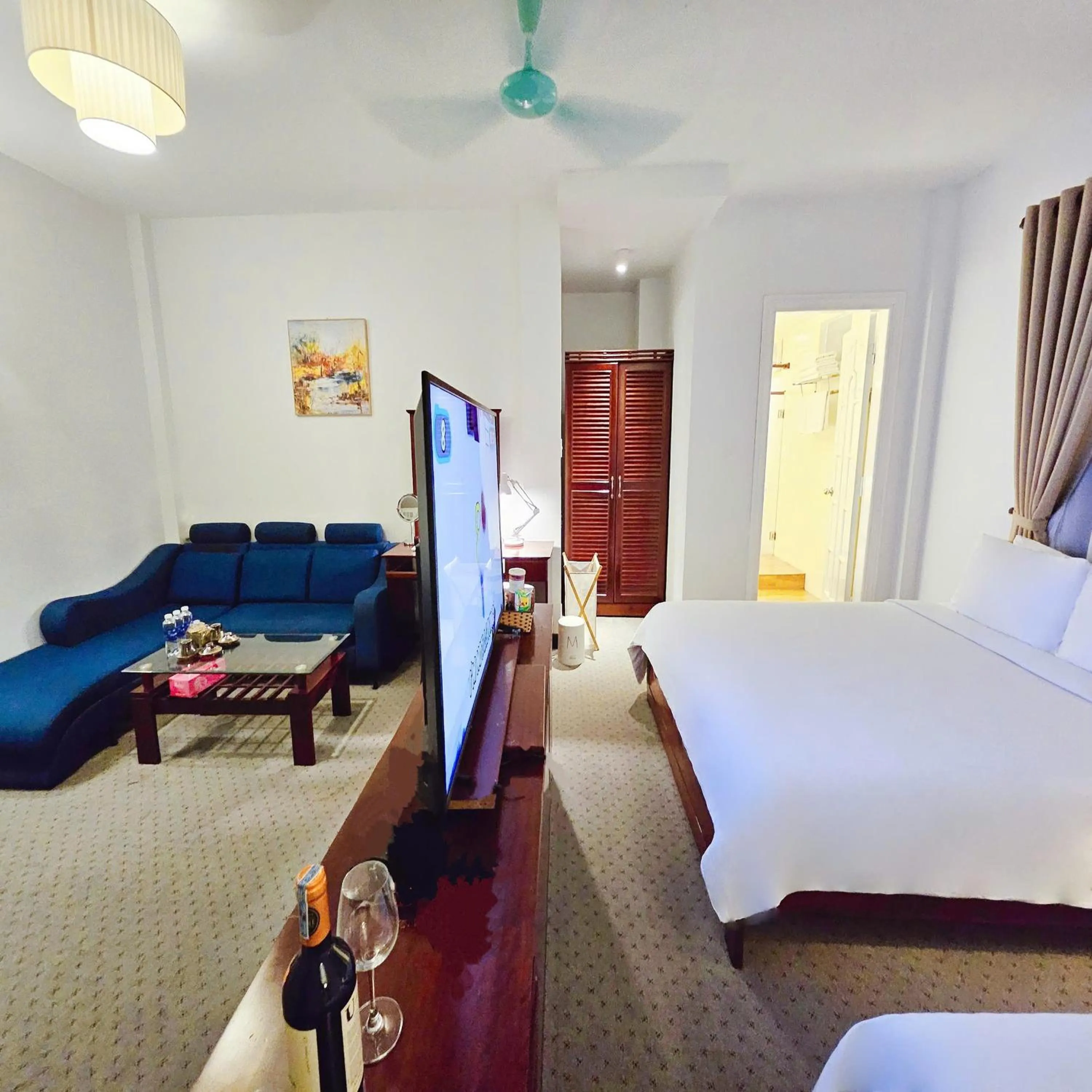 Bed in Victory Hotel