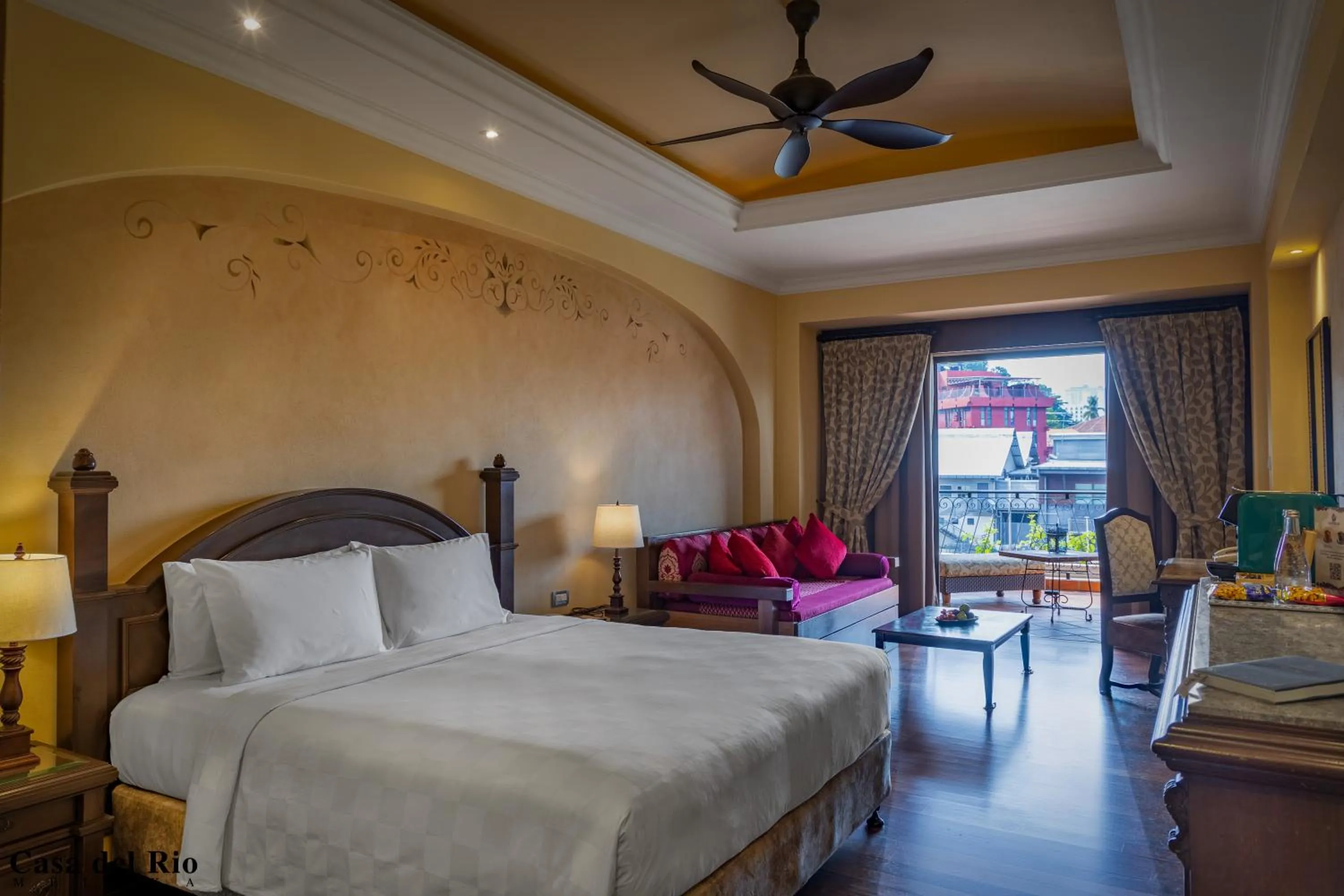 Bed in Casa del Rio Melaka