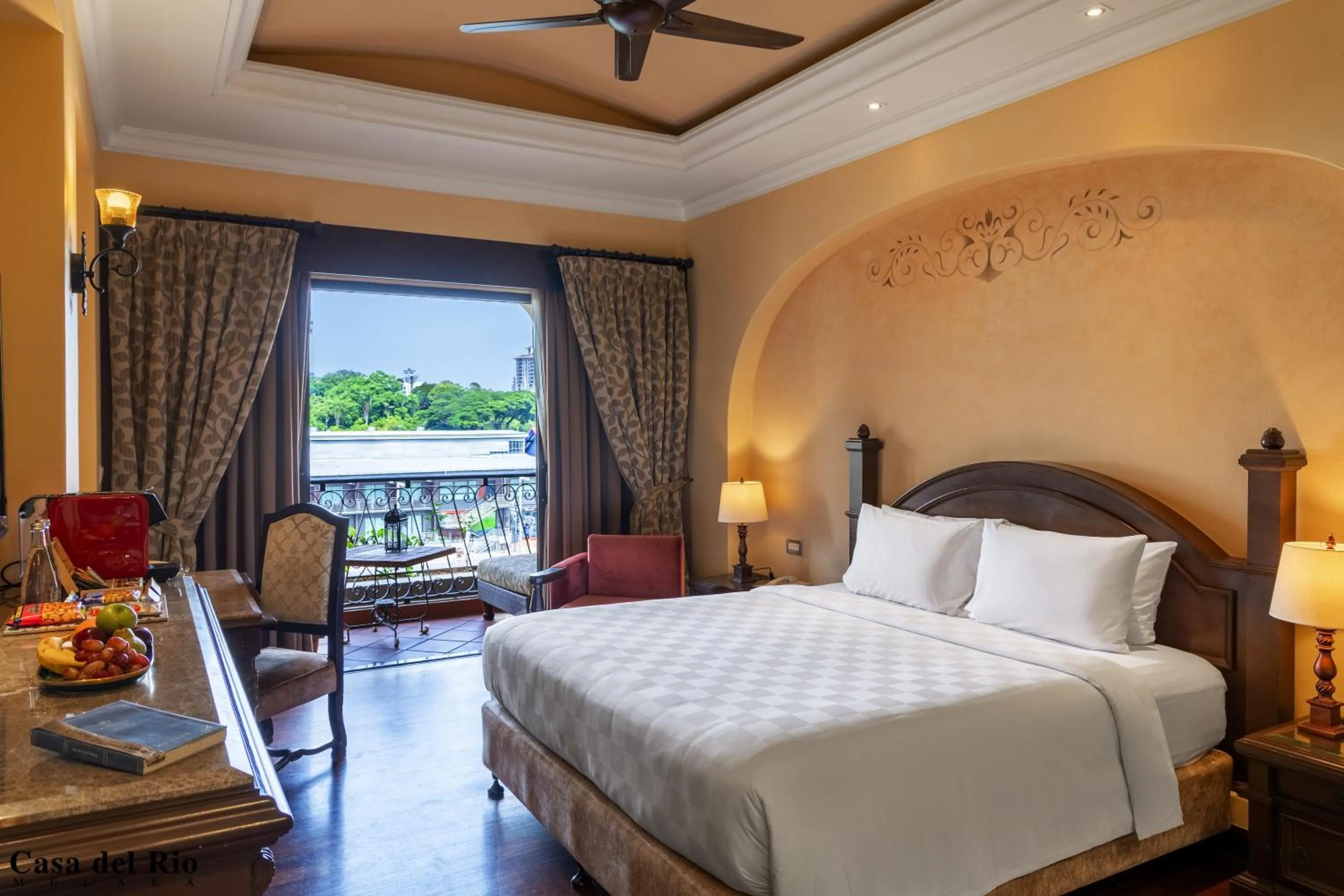 Bed in Casa del Rio Melaka