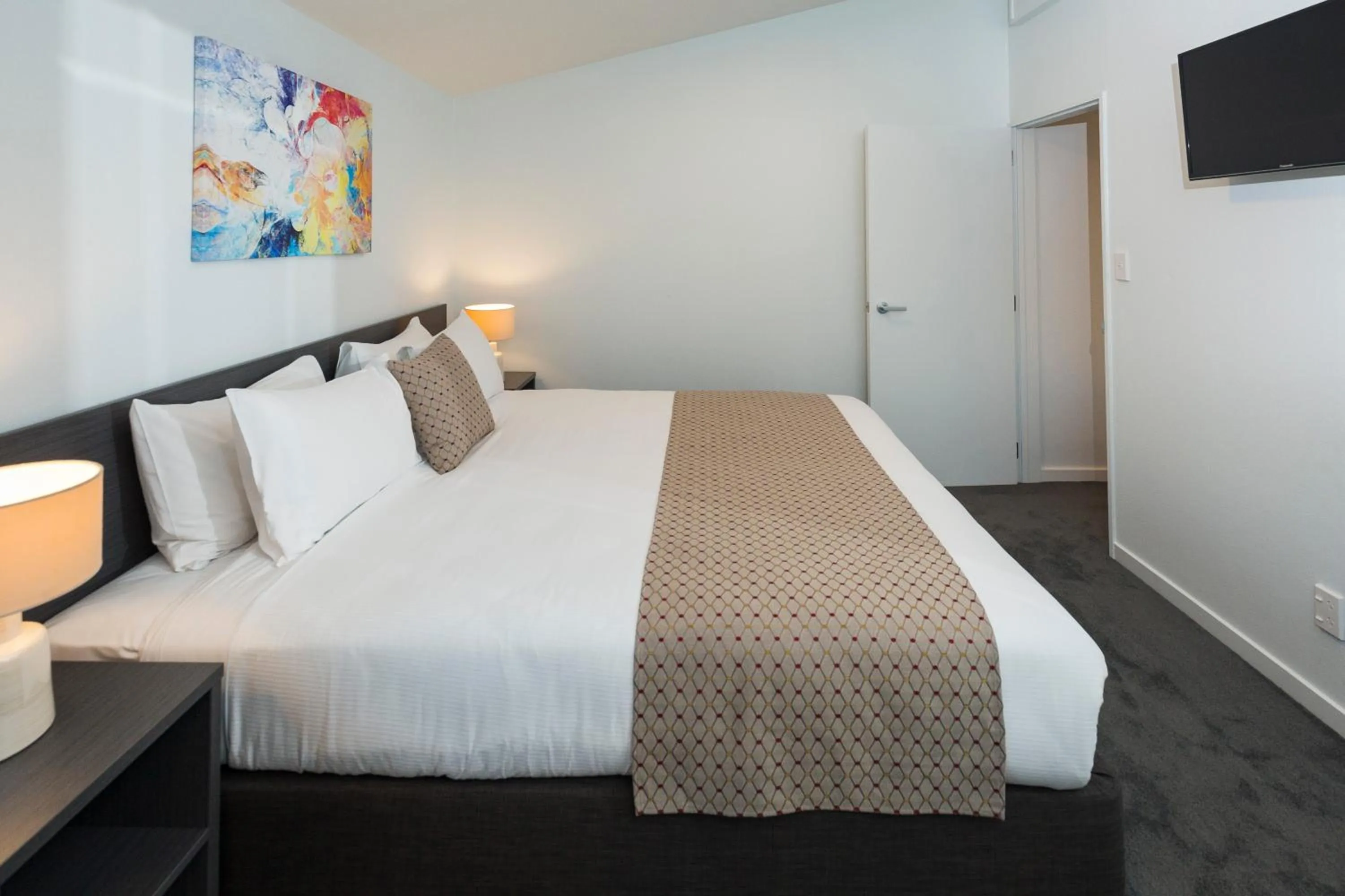 Bedroom, Bed in Carnmore Hagley Park