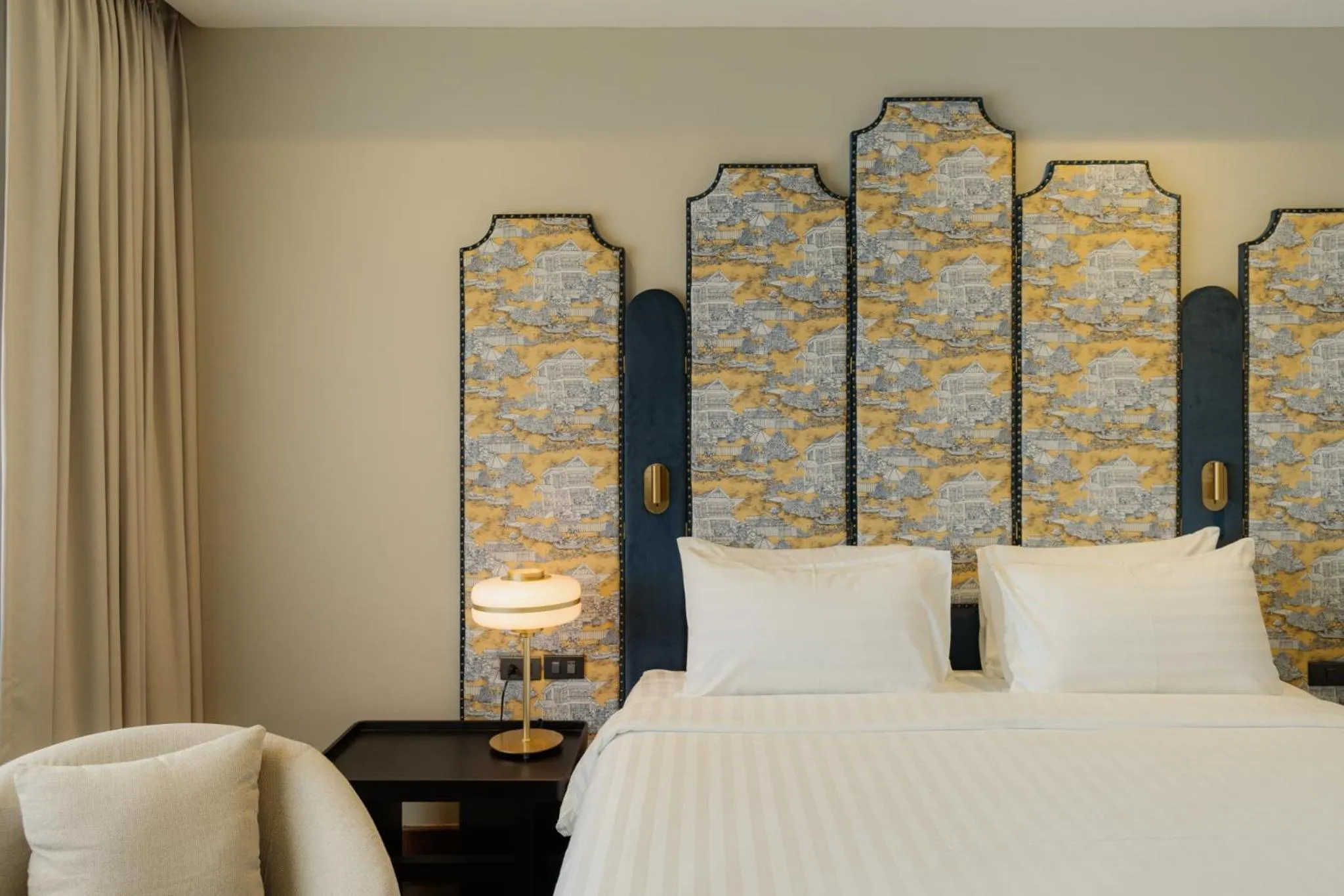 Bed in The 3sis Hotel