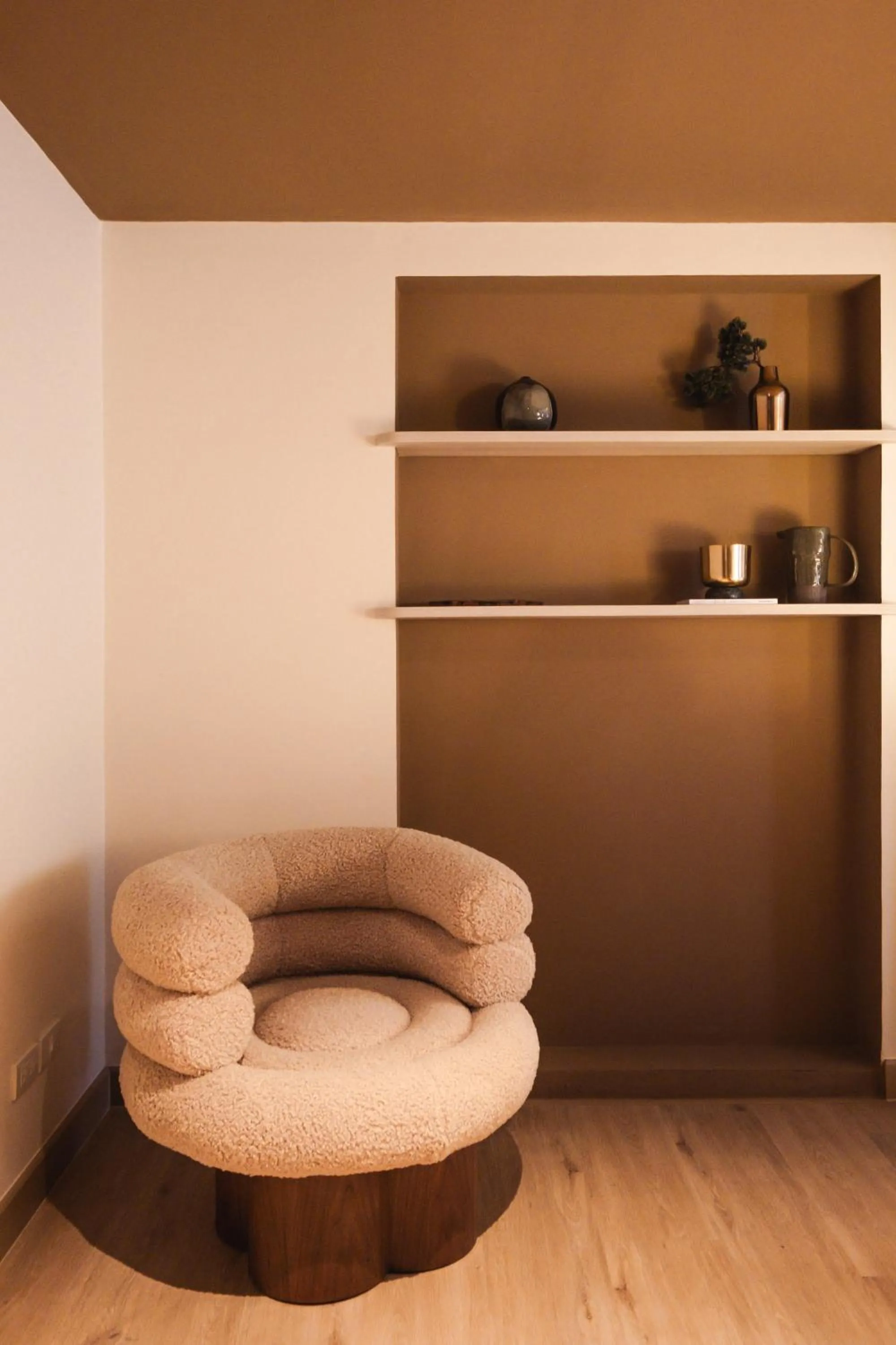 Seating area in The 3sis Hotel