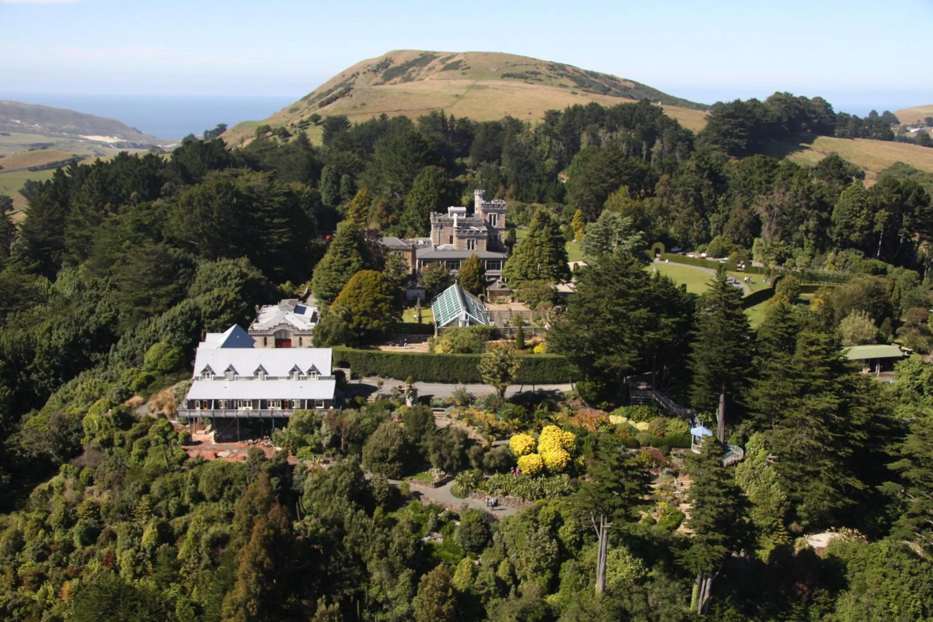 Bird's eye view in Larnach Lodge & Stable Stay