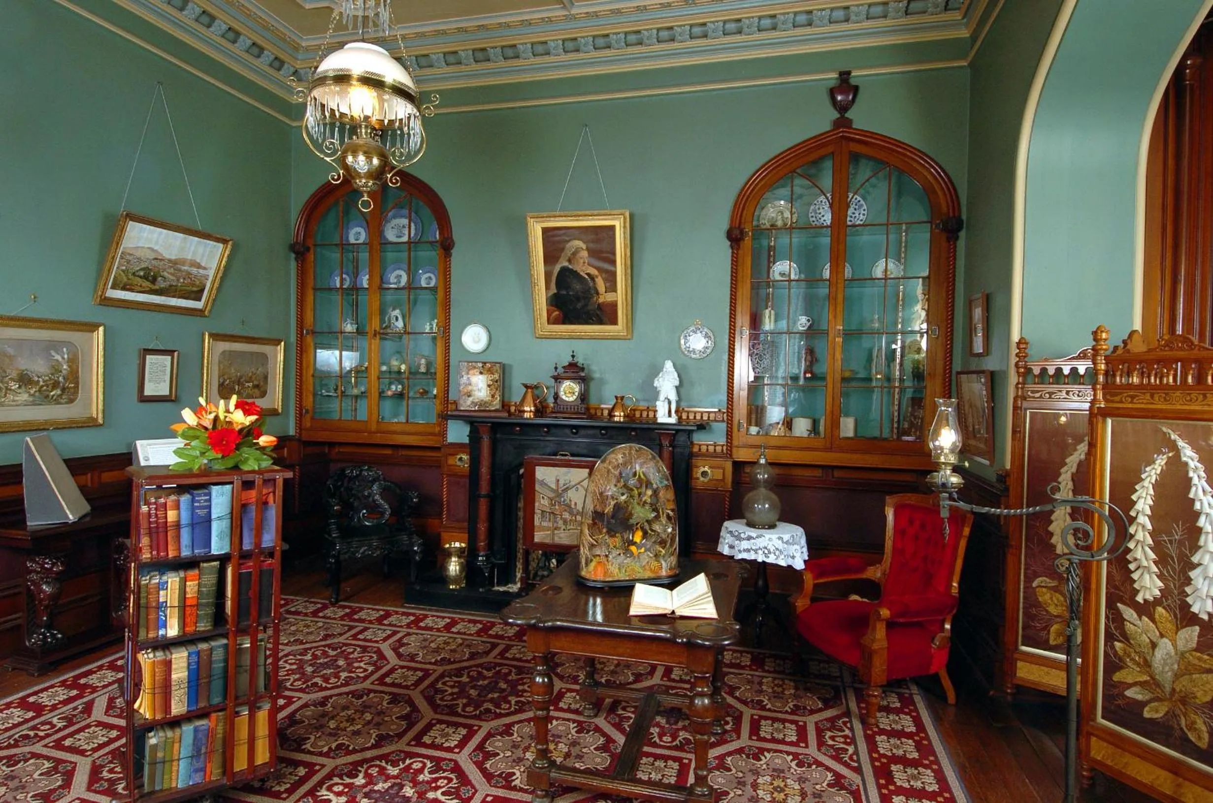 Lobby or reception in Larnach Lodge & Stable Stay