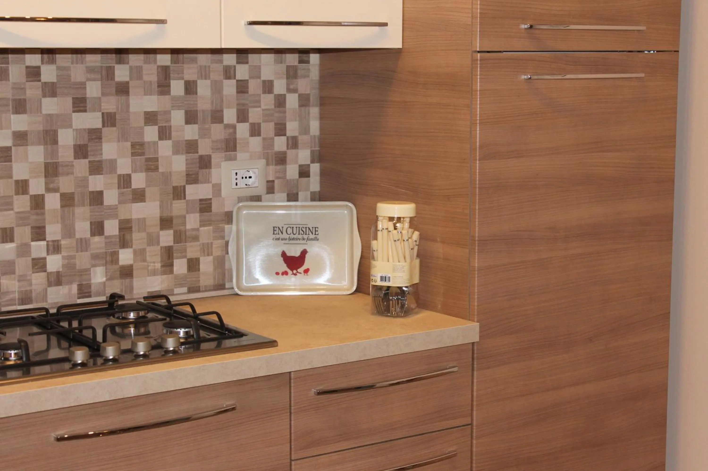 Kitchen or kitchenette in B&B Around the World