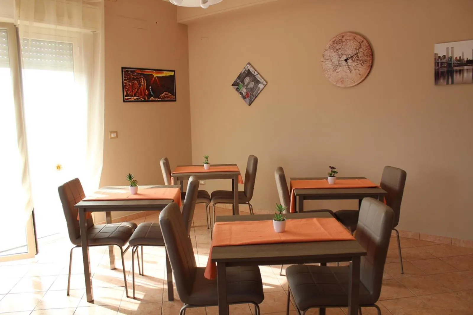 Seating area in B&B Around the World