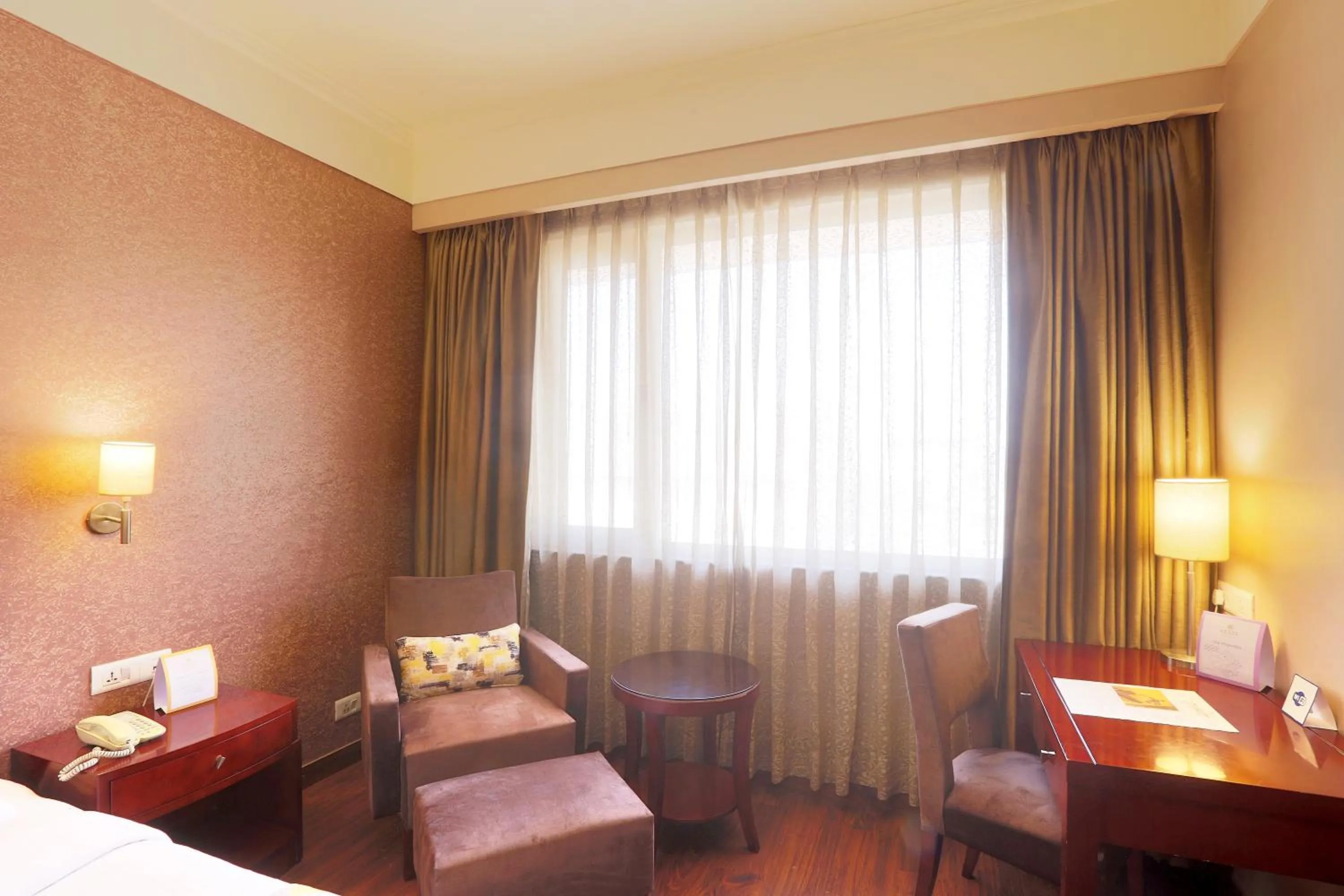 Bed in Vesta Maurya Palace