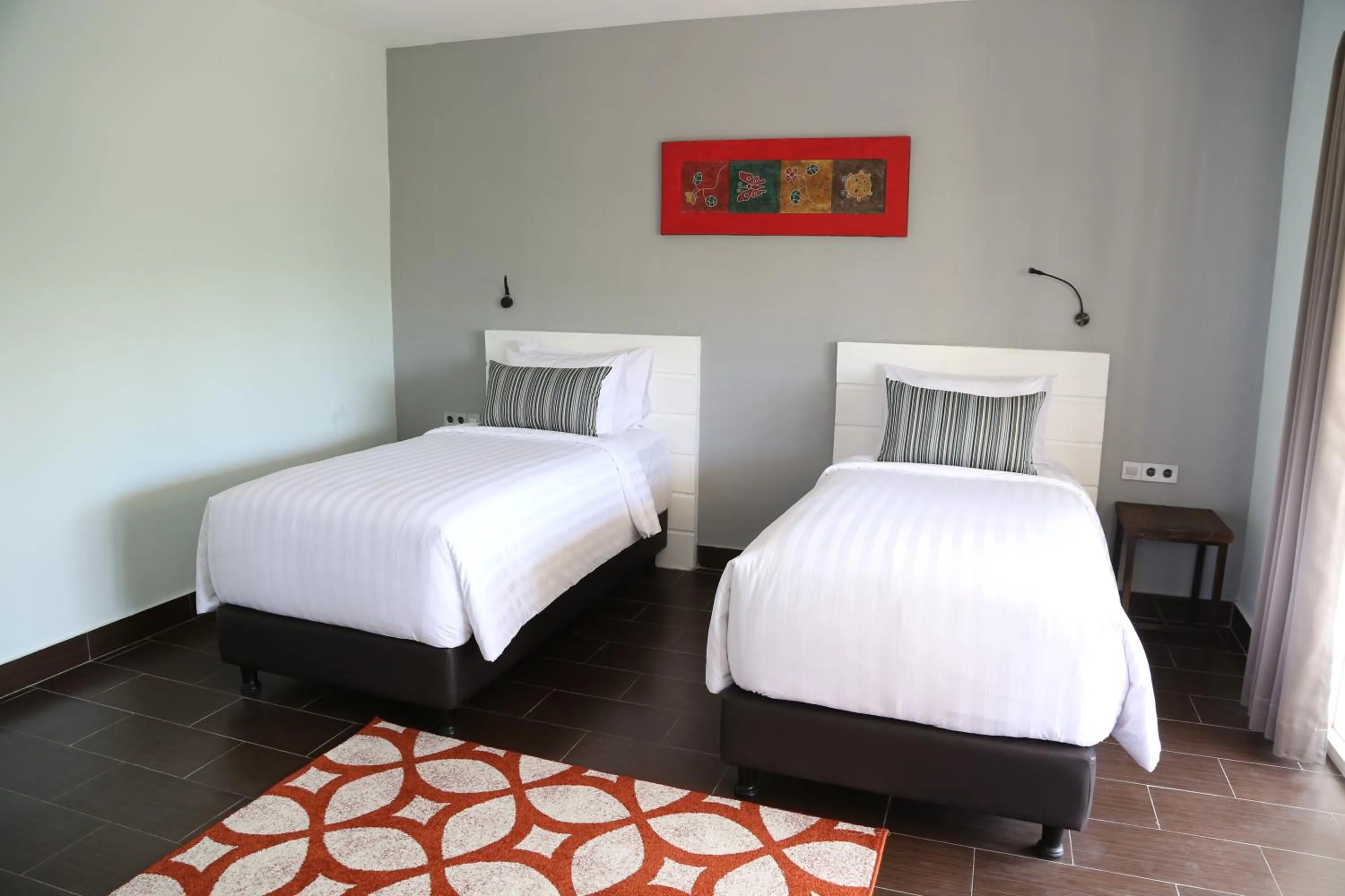 Bed in Borobudurhills