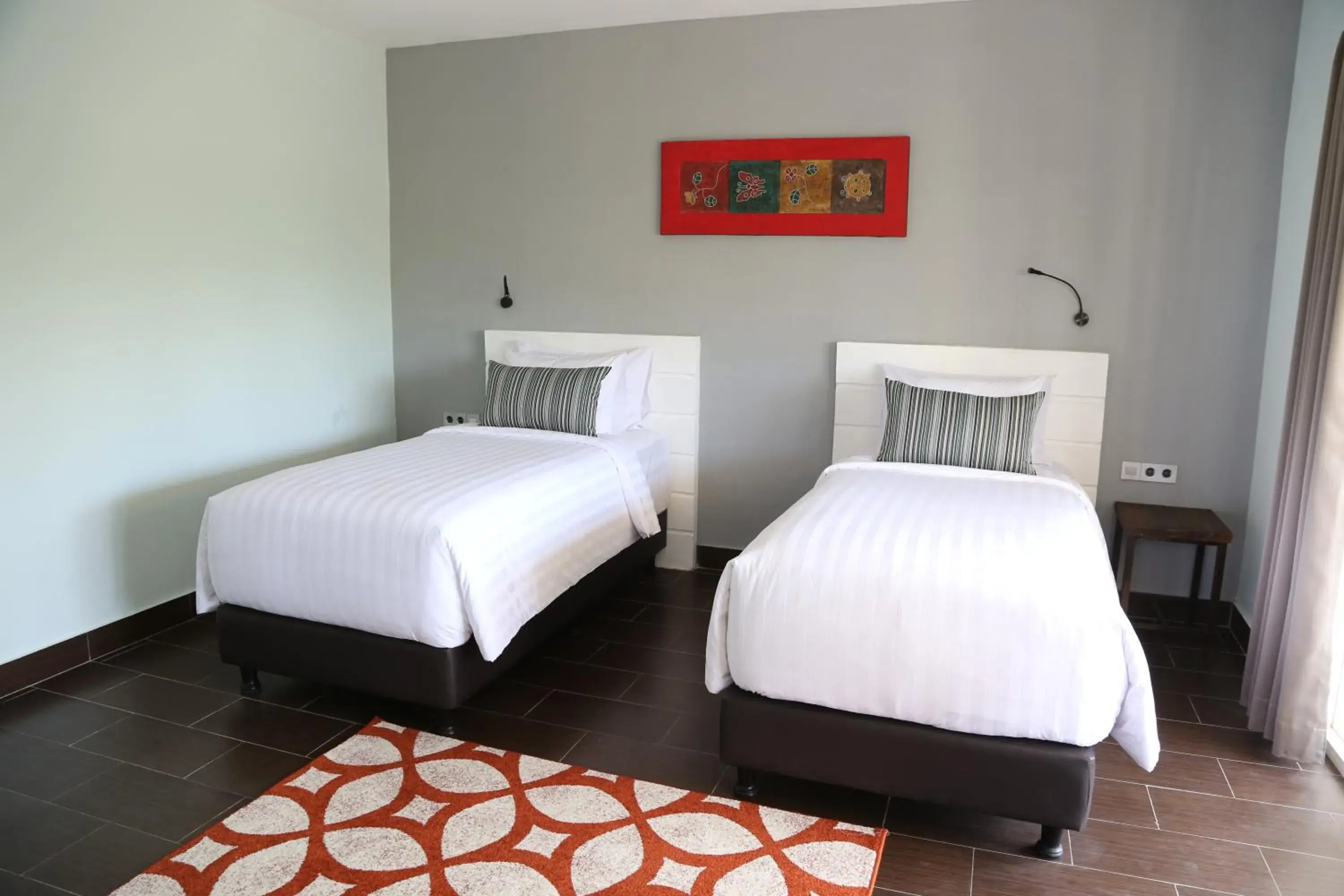 Deluxe Twin Room in Borobudurhills Deluxe Twin Room in Borobudurhills