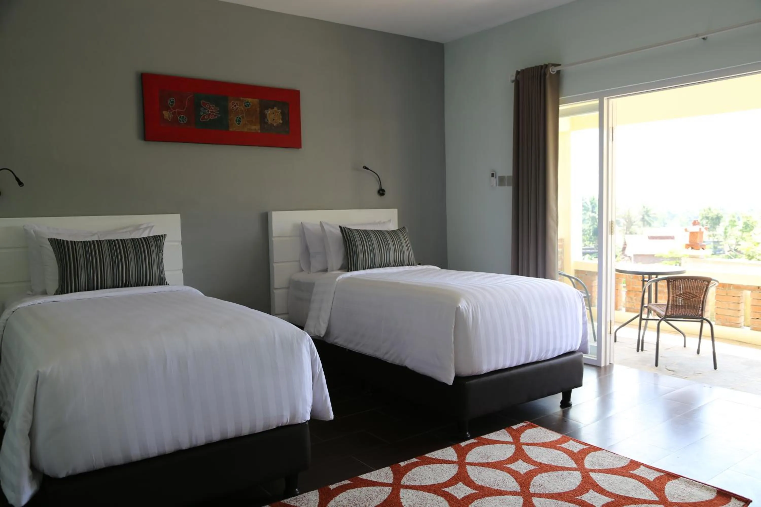 Bed in Borobudurhills